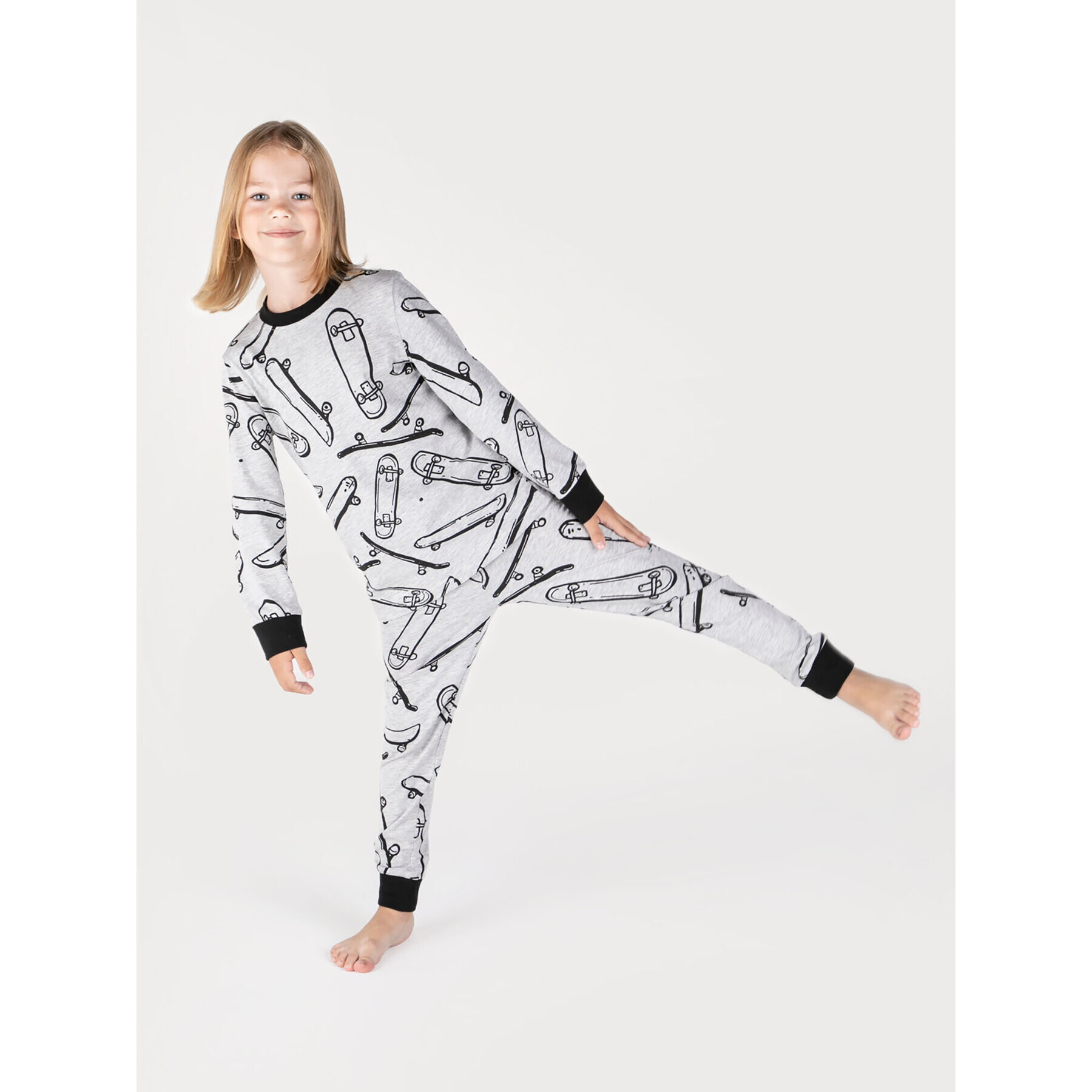 Coccodrillo Пижама ZC2448130PJS Сив Regular Fit - Pepit.bg
