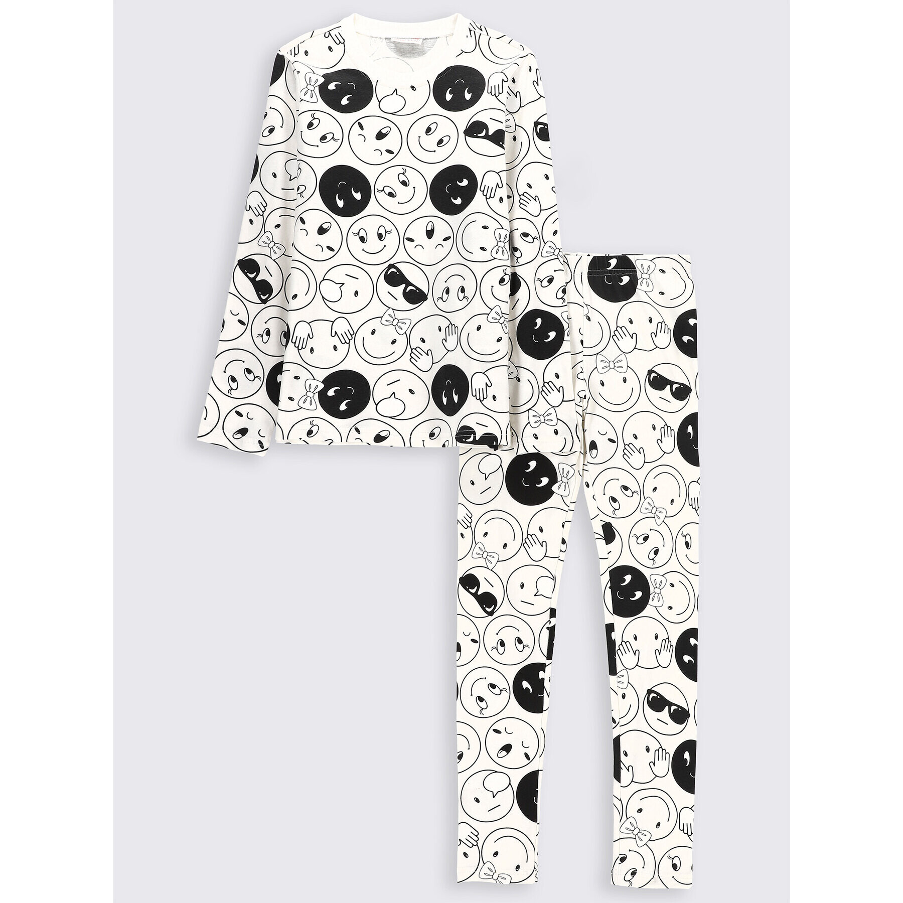 Coccodrillo Пижама ZC2448134PJS Бял Regular Fit - Pepit.bg