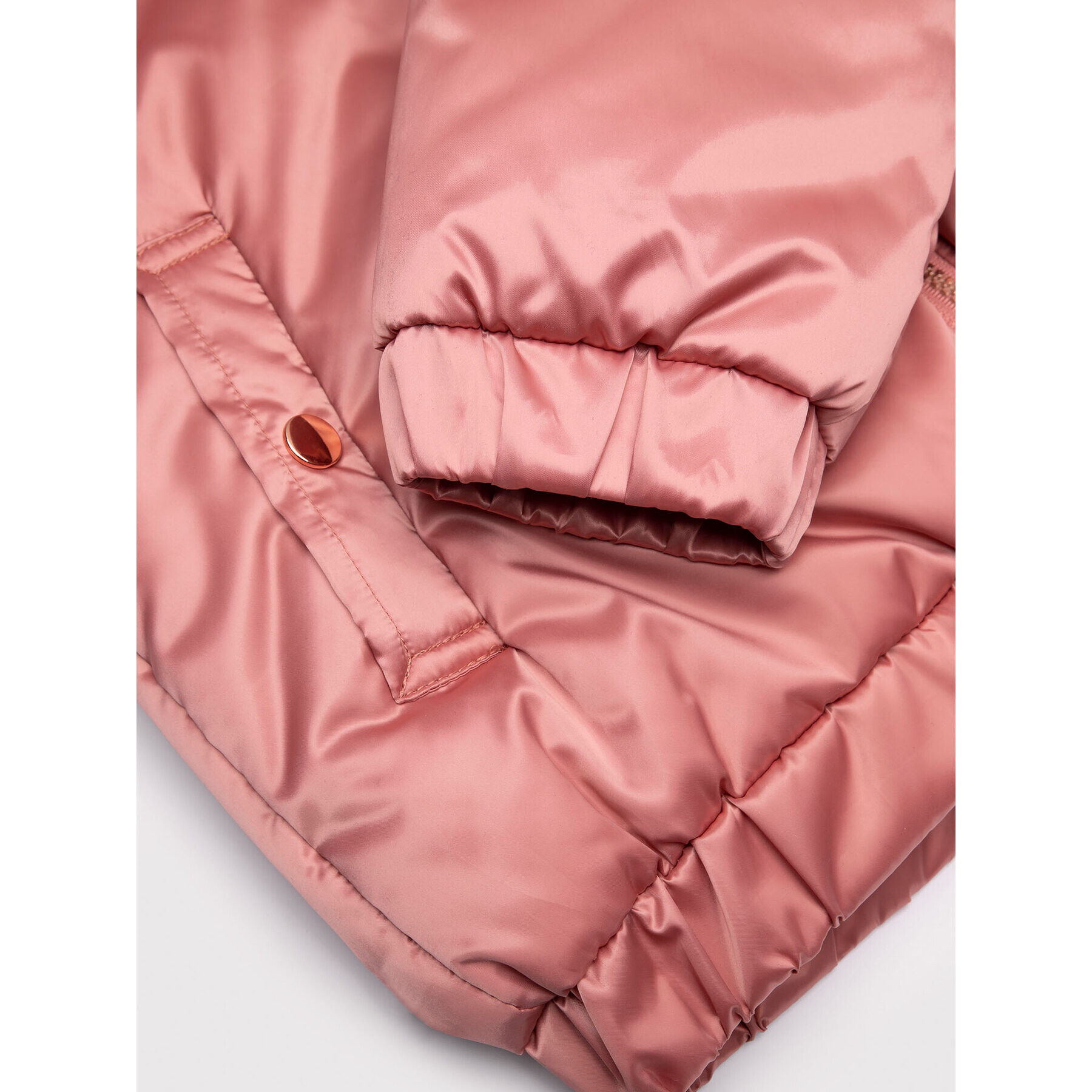 Coccodrillo Пухено яке WC2152701OVE Розов Regular Fit - Pepit.bg