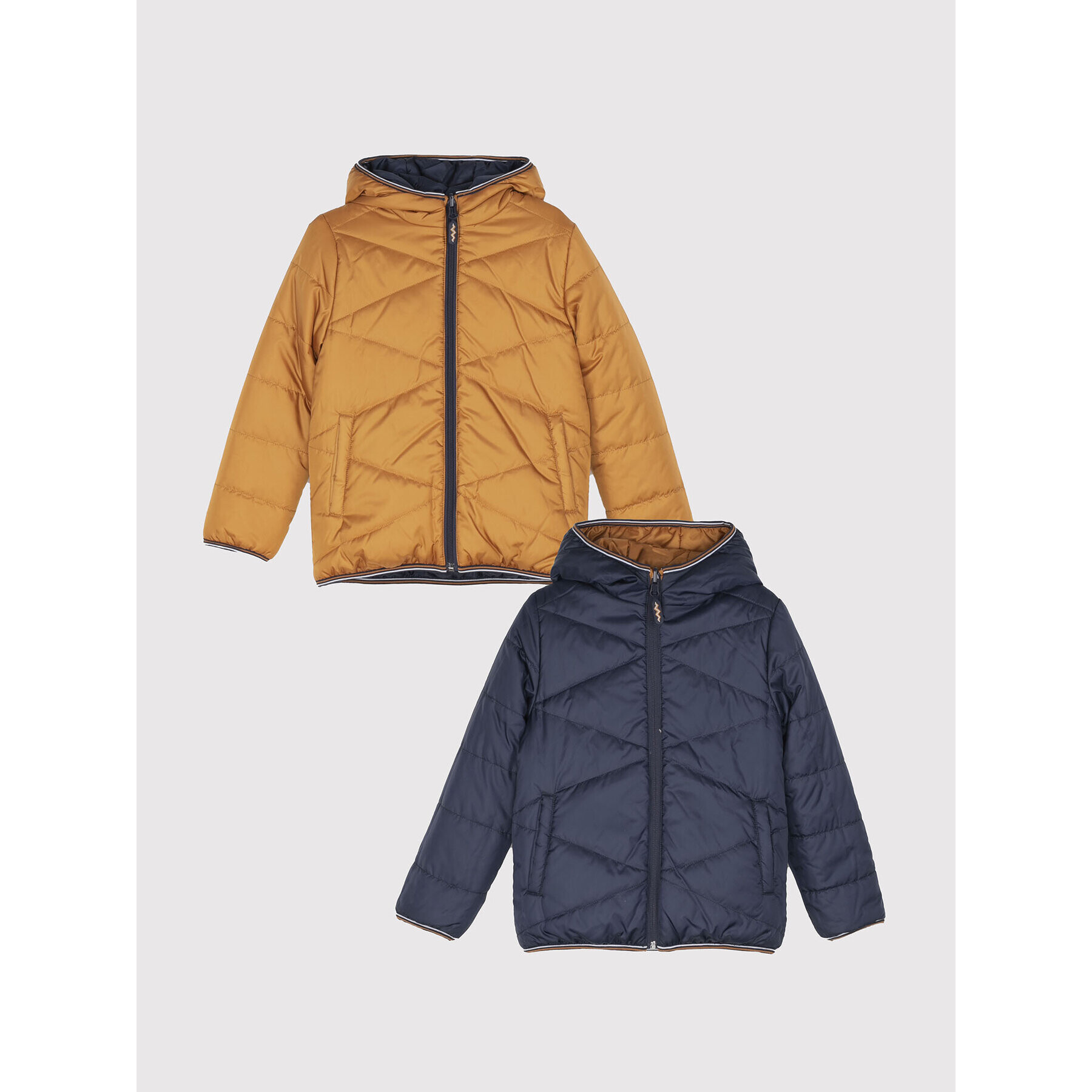 Coccodrillo Пухено яке ZC1152501LAM Кафяв Regular Fit - Pepit.bg