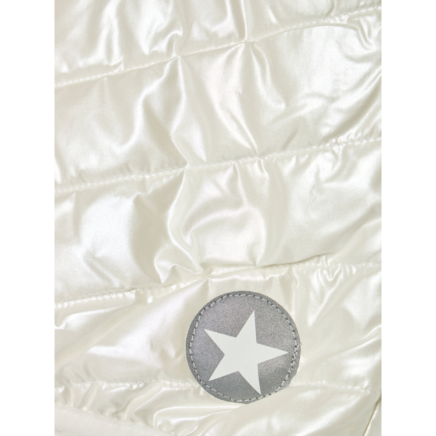 Coccodrillo Пухено яке ZC1152701BEU Бял Regular Fit - Pepit.bg