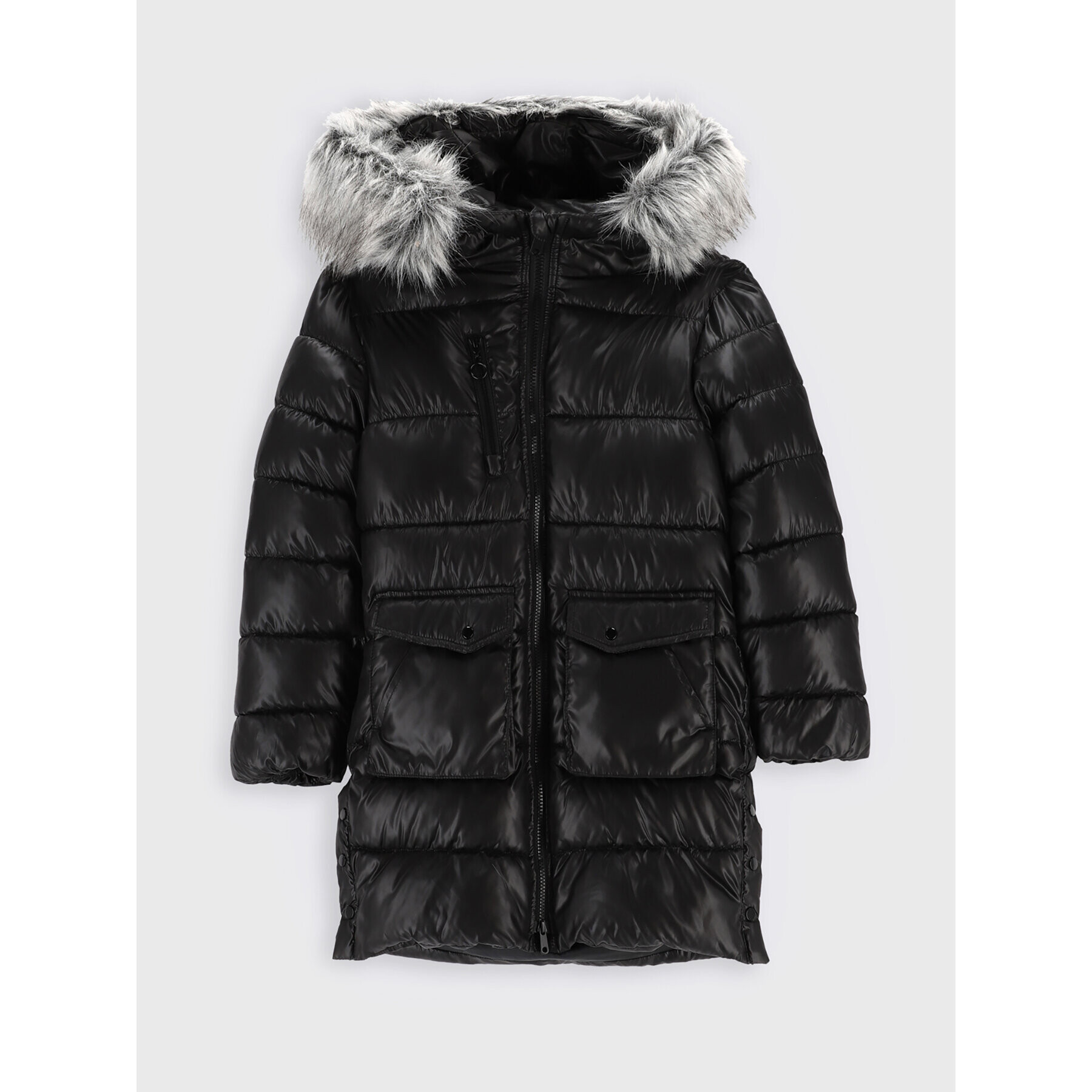 Coccodrillo Пухено яке ZC2151104OGJ Черен Regular Fit - Pepit.bg