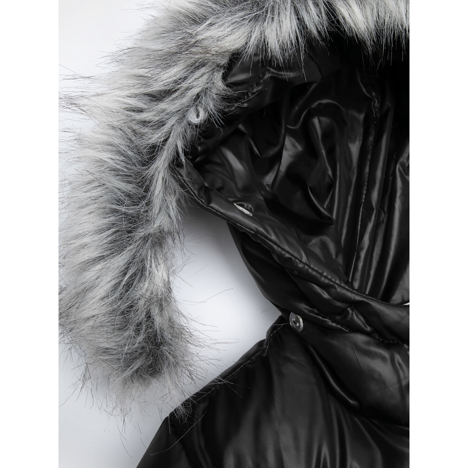 Coccodrillo Пухено яке ZC2151104OGJ Черен Regular Fit - Pepit.bg