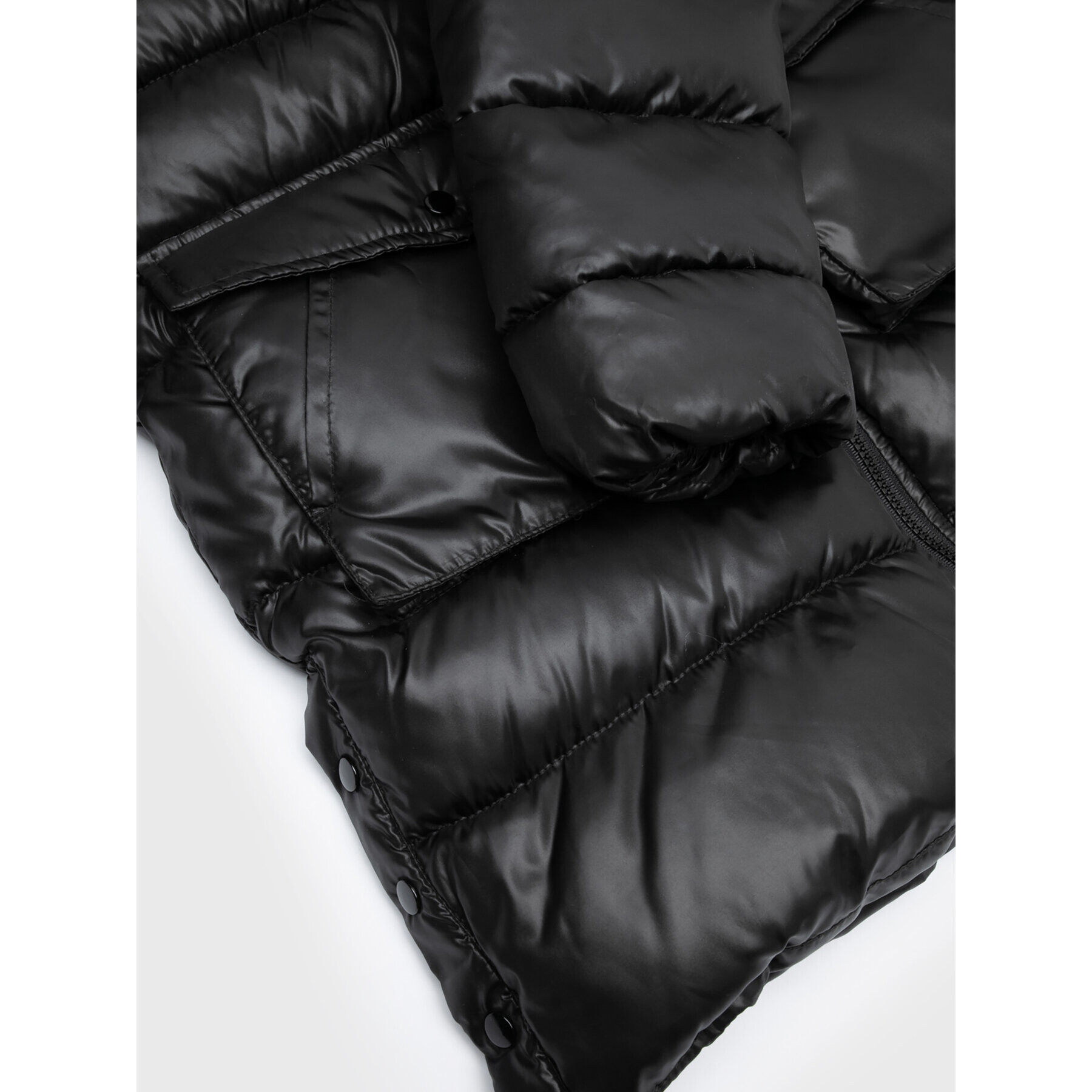 Coccodrillo Пухено яке ZC2151104OGJ Черен Regular Fit - Pepit.bg