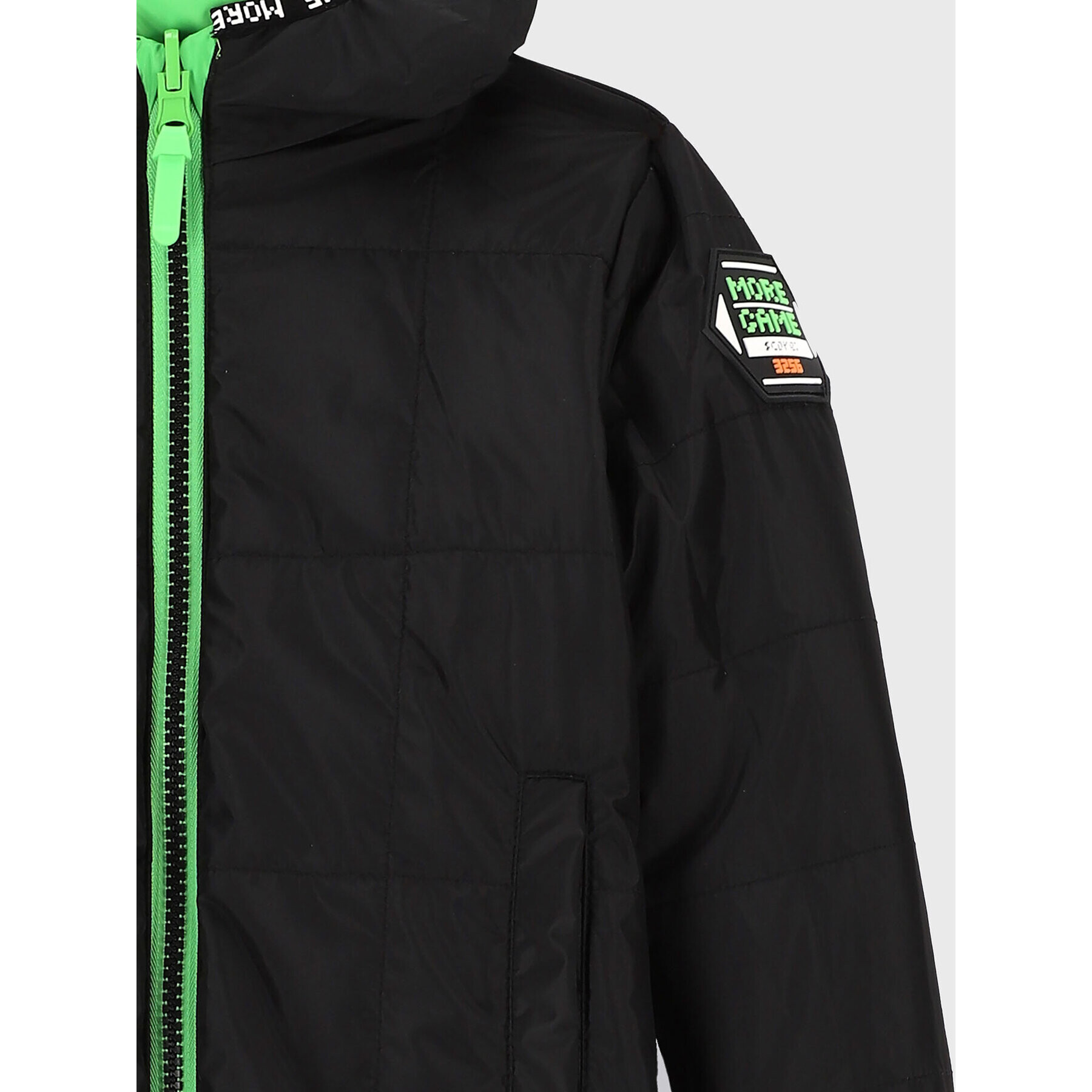 Coccodrillo Пухено яке ZC2152102OBK Зелен Regular Fit - Pepit.bg
