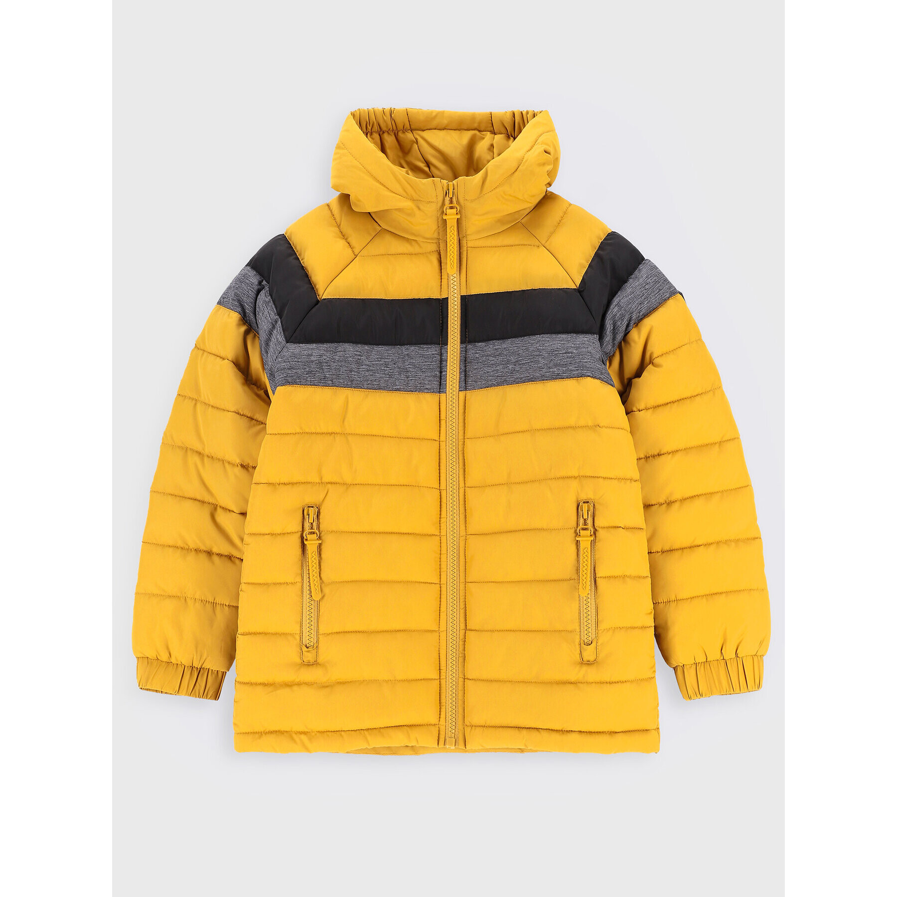 Coccodrillo Пухено яке ZC2152702OBJ Жълт Regular Fit - Pepit.bg