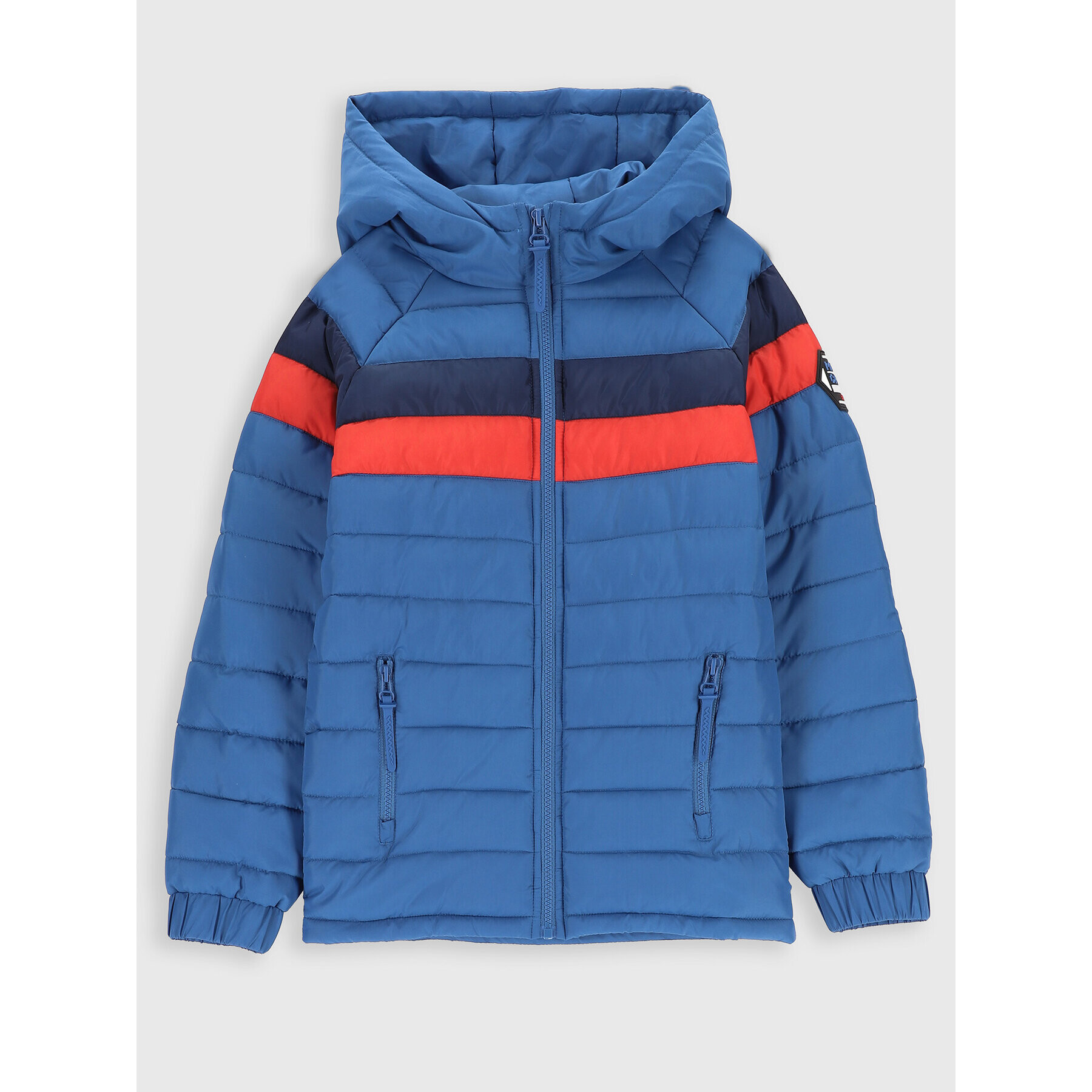 Coccodrillo Пухено яке ZC2152702OBK Тъмносин Regular Fit - Pepit.bg
