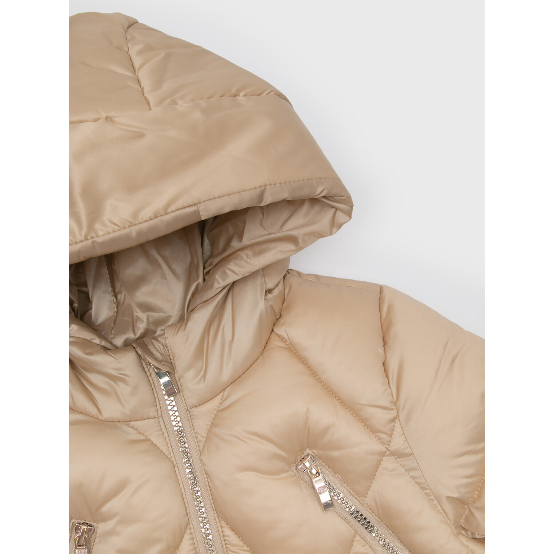 Coccodrillo Пухено яке ZC2151102OGK Бежов Regular Fit - Pepit.bg