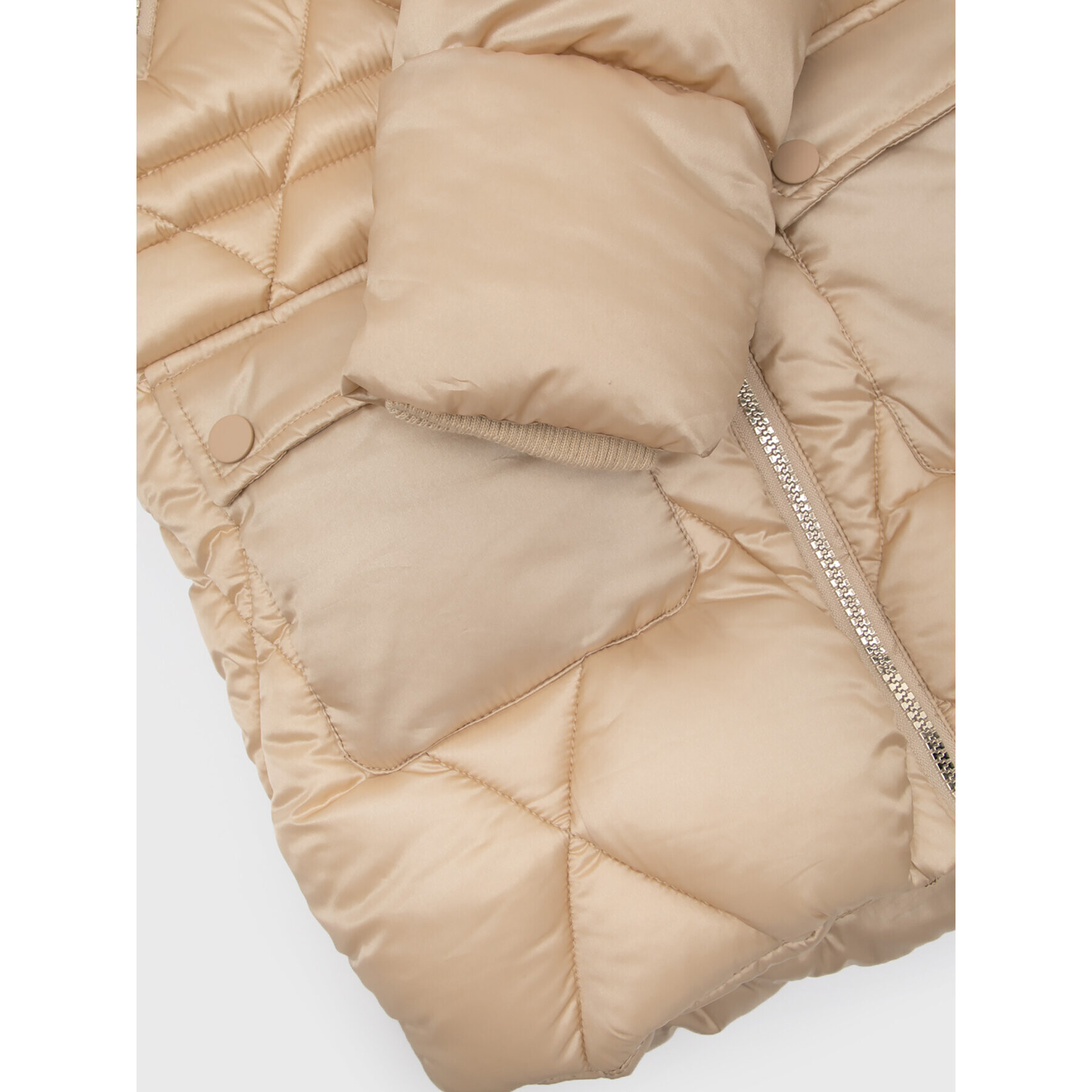 Coccodrillo Пухено яке ZC2151102OGK Бежов Regular Fit - Pepit.bg