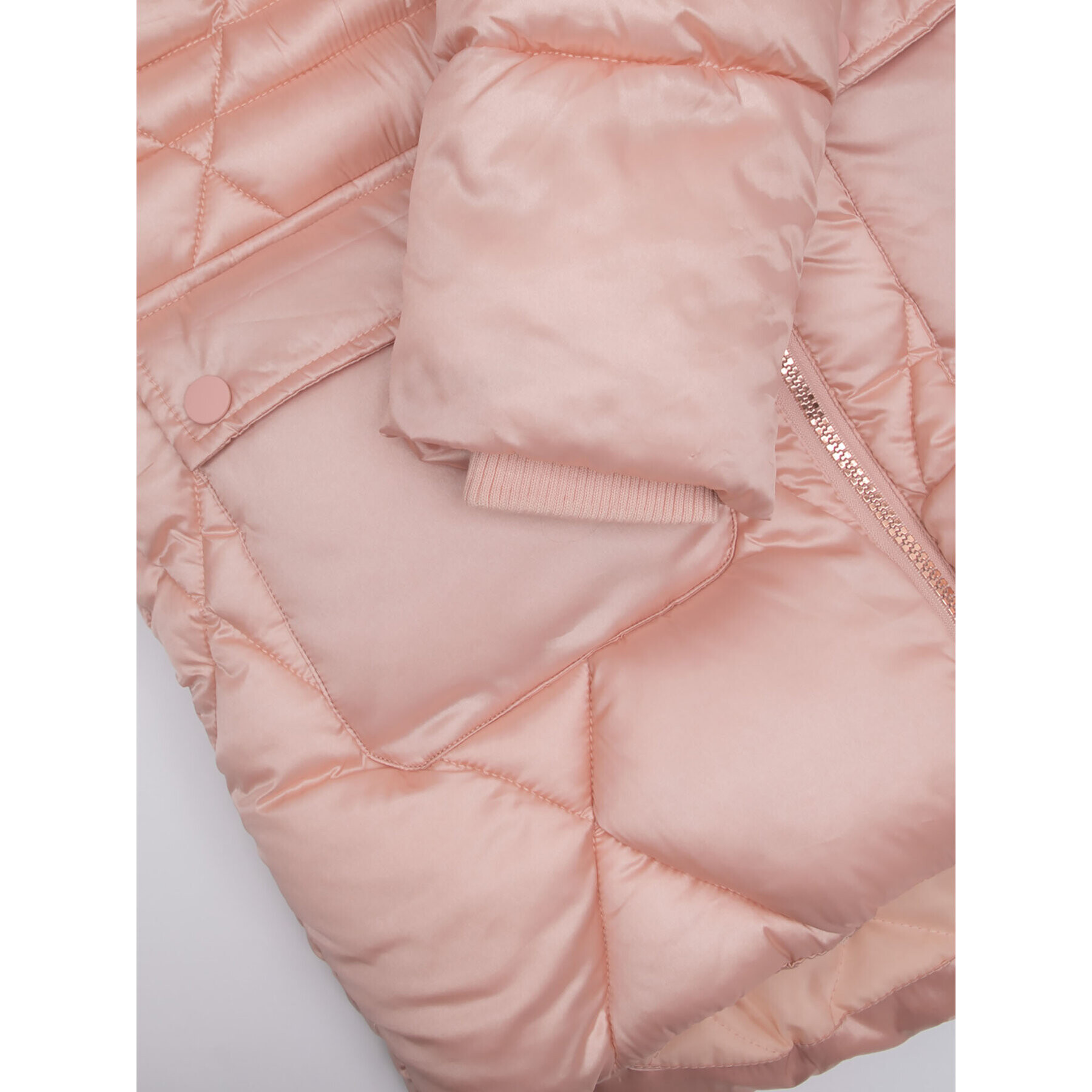 Coccodrillo Пухено яке ZC2151102OGK Розов Regular Fit - Pepit.bg