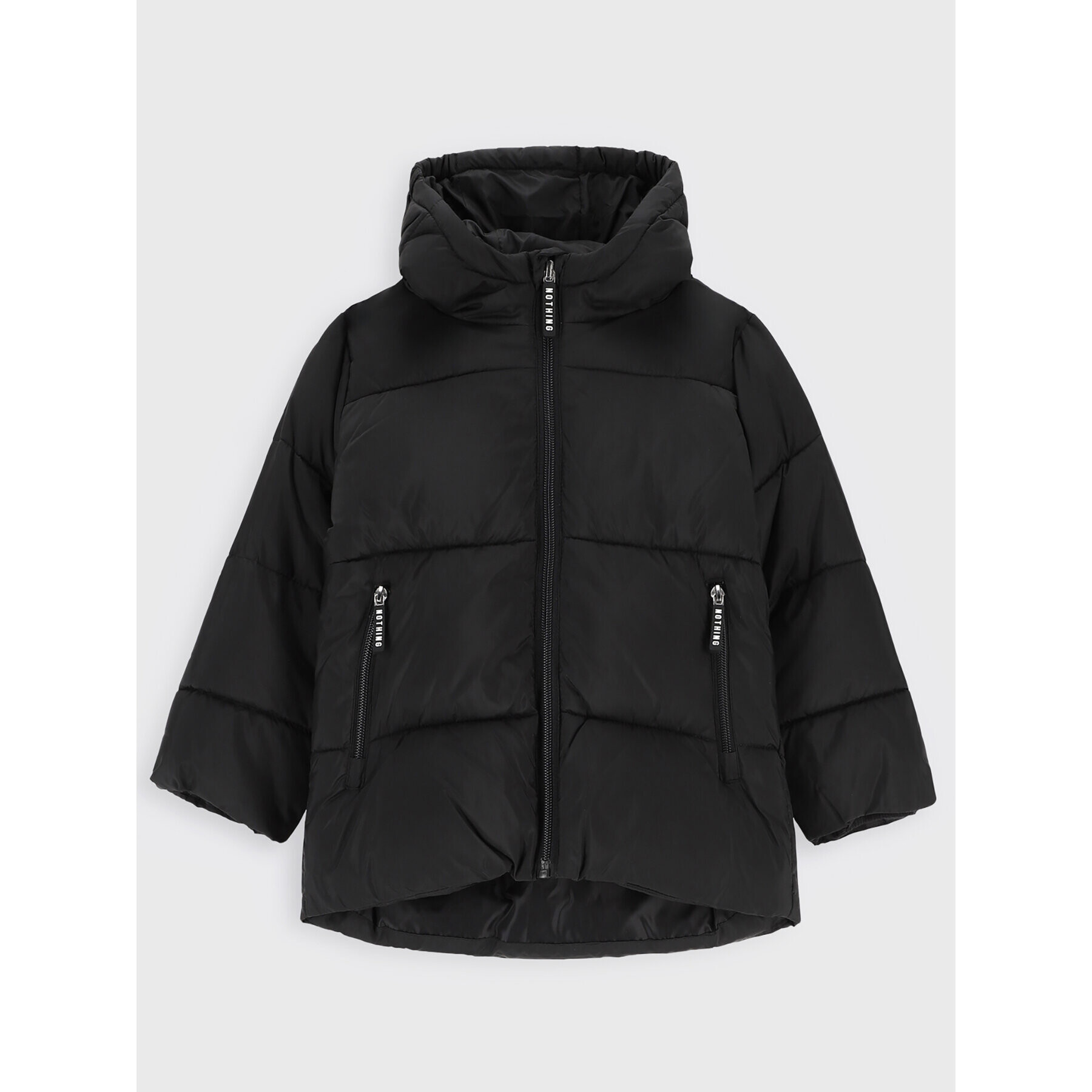 Coccodrillo Пухено яке ZC2152101OBK Черен Regular Fit - Pepit.bg