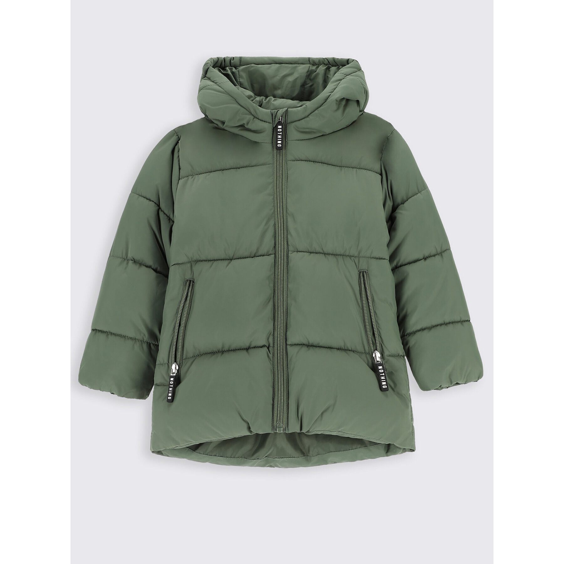 Coccodrillo Пухено яке ZC2152101OBK Зелен Regular Fit - Pepit.bg