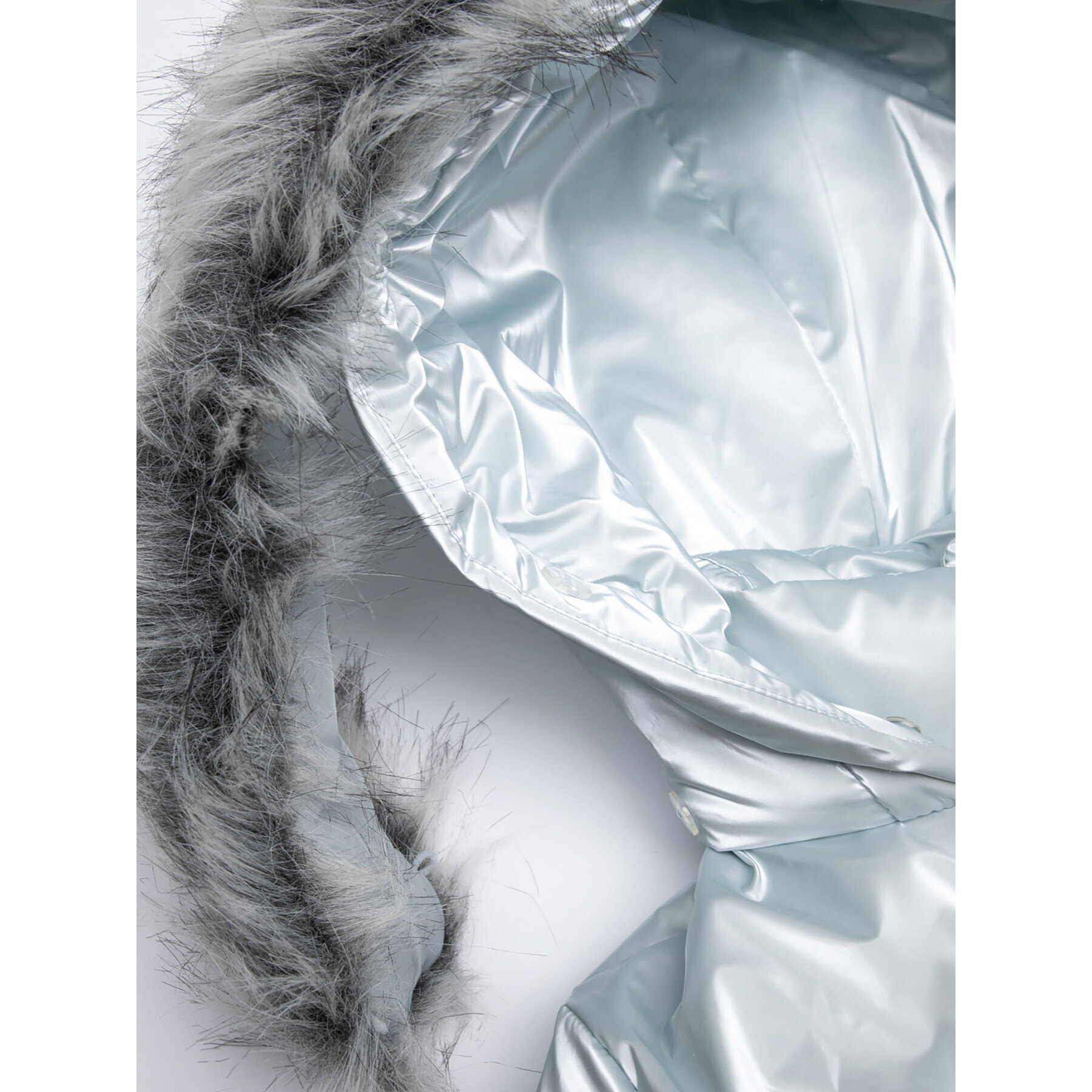 Coccodrillo Пухено яке ZC2152101OGJ Сив Regular Fit - Pepit.bg