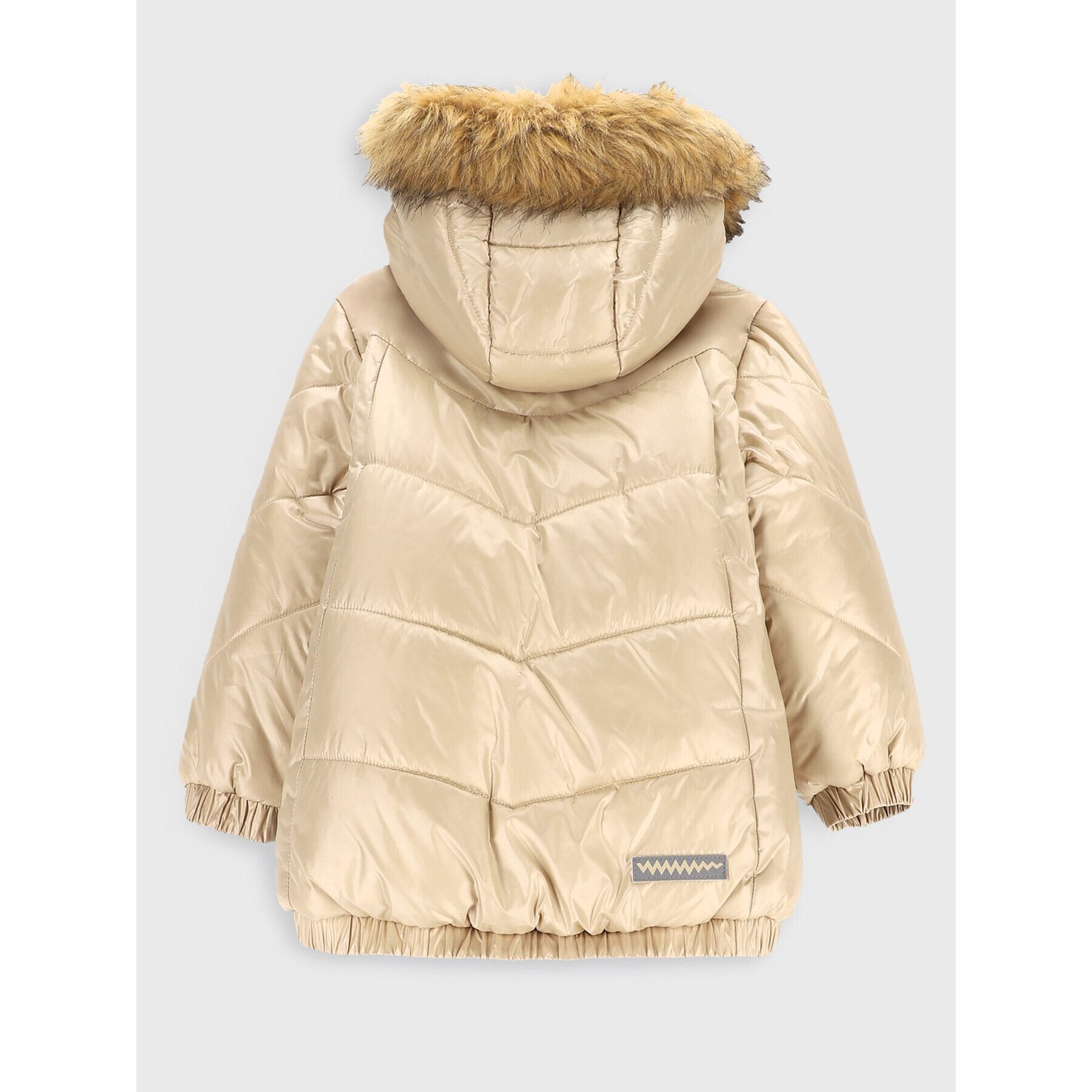 Coccodrillo Пухено яке ZC2152102OGJ Бежов Regular Fit - Pepit.bg
