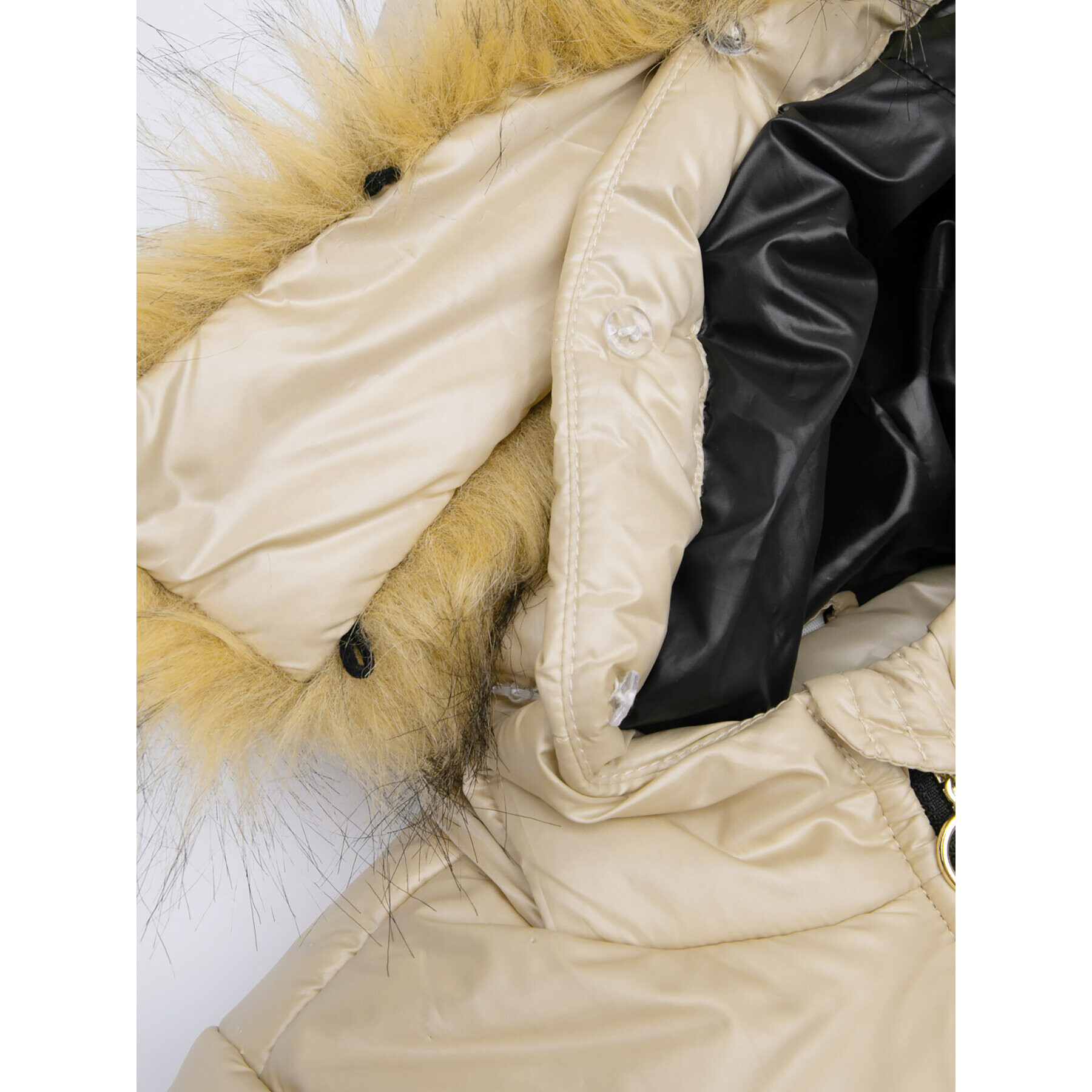 Coccodrillo Пухено яке ZC2152102OGJ Бежов Regular Fit - Pepit.bg