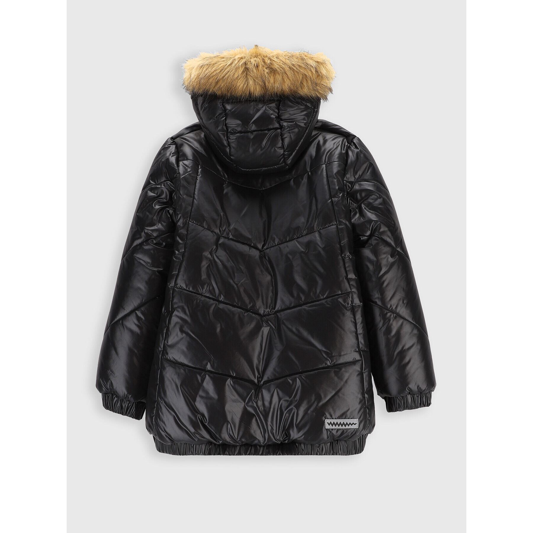 Coccodrillo Пухено яке ZC2152102OGJ Черен Regular Fit - Pepit.bg