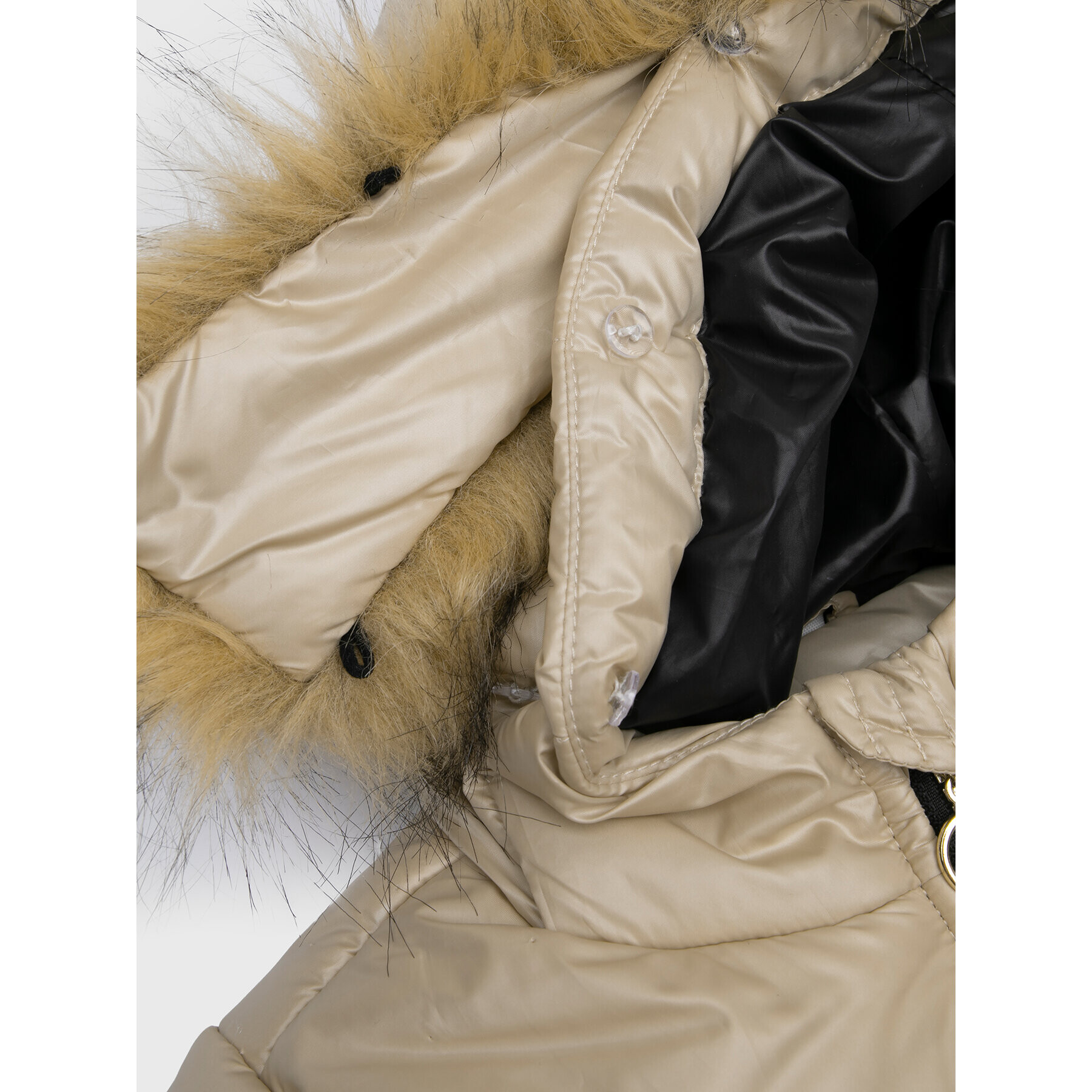 Coccodrillo Пухено яке ZC2152102OGK Бежов Regular Fit - Pepit.bg