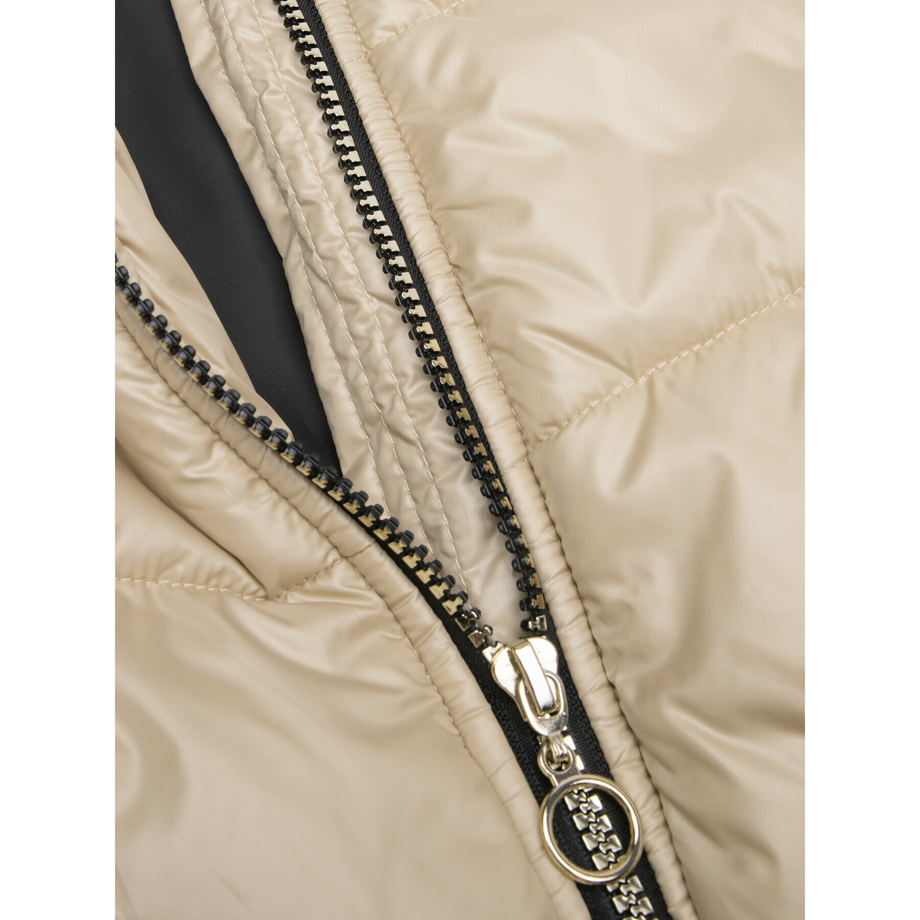 Coccodrillo Пухено яке ZC2152102OGK Бежов Regular Fit - Pepit.bg