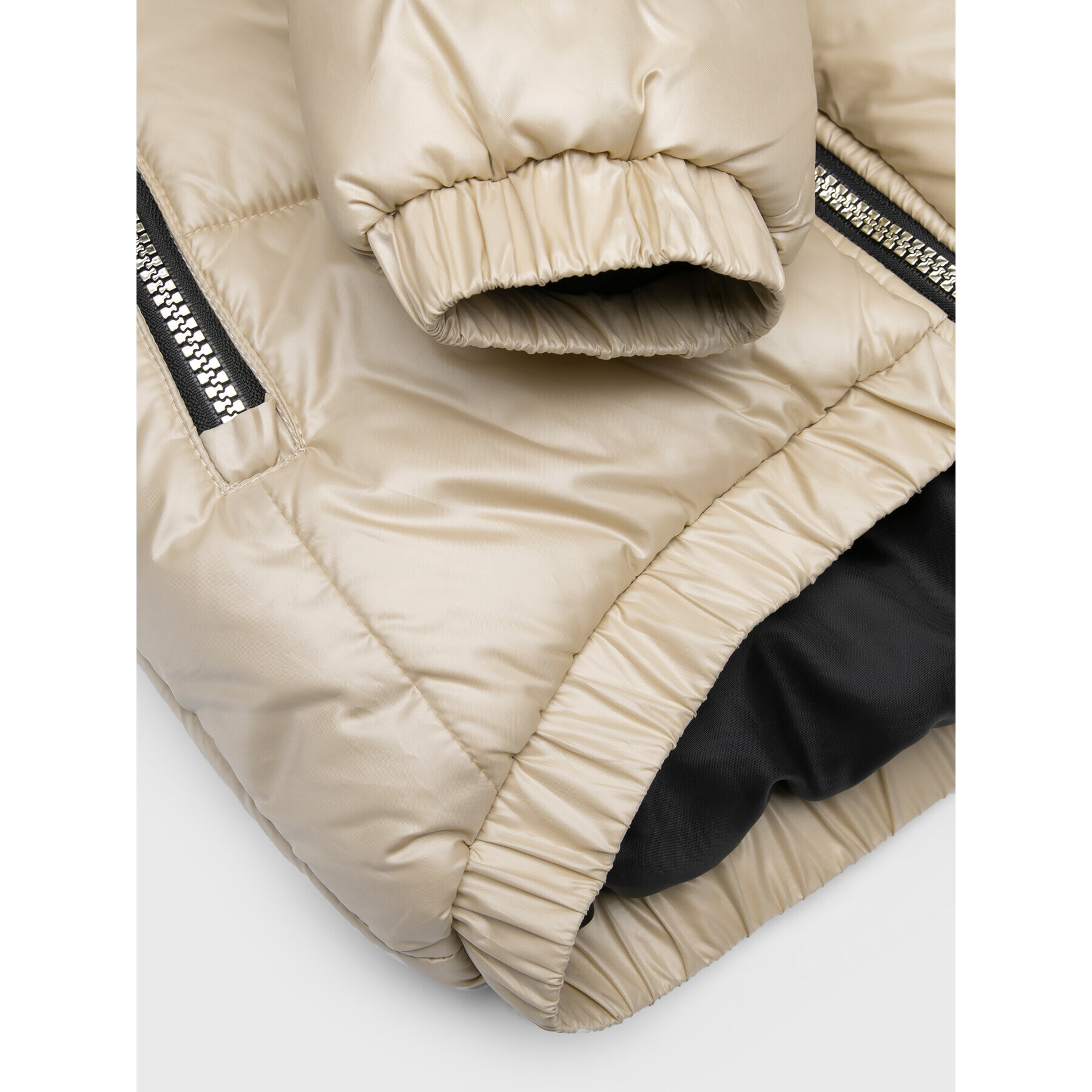 Coccodrillo Пухено яке ZC2152102OGK Бежов Regular Fit - Pepit.bg