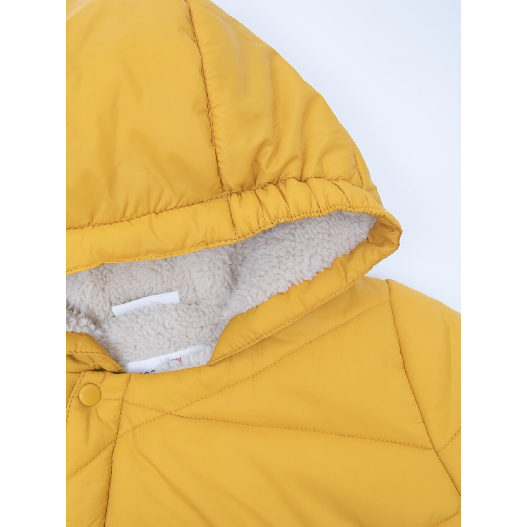 Coccodrillo Пухено яке ZC2152103OBN Жълт Regular Fit - Pepit.bg