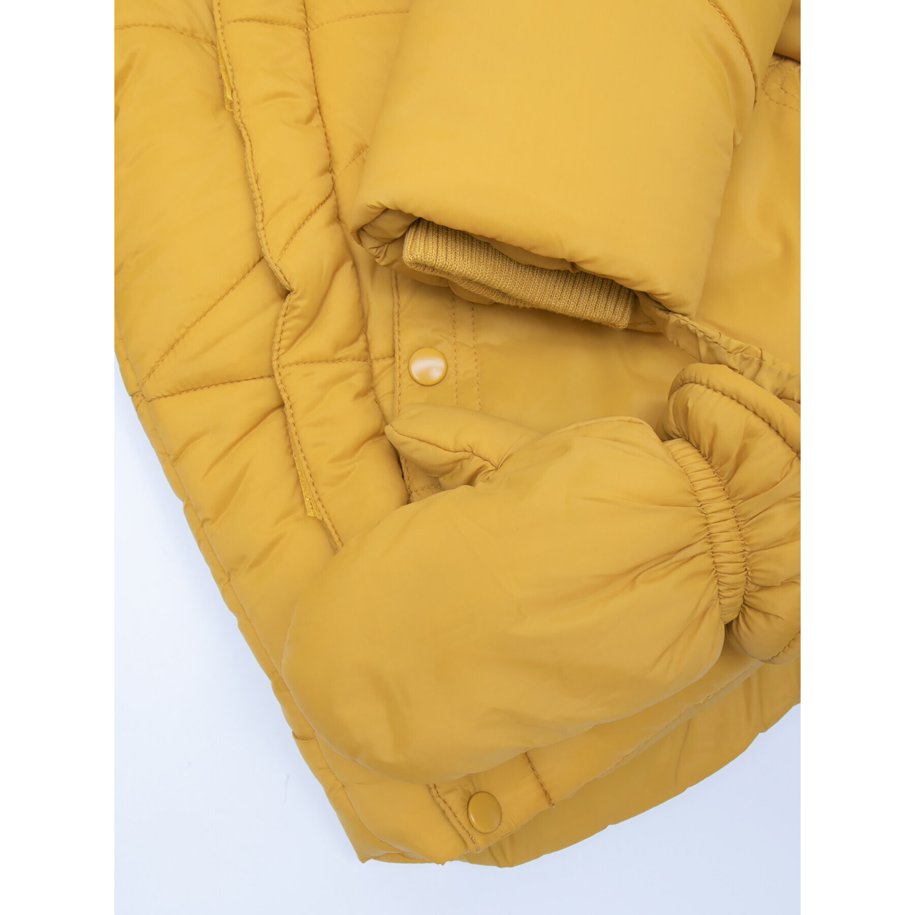 Coccodrillo Пухено яке ZC2152103OBN Жълт Regular Fit - Pepit.bg
