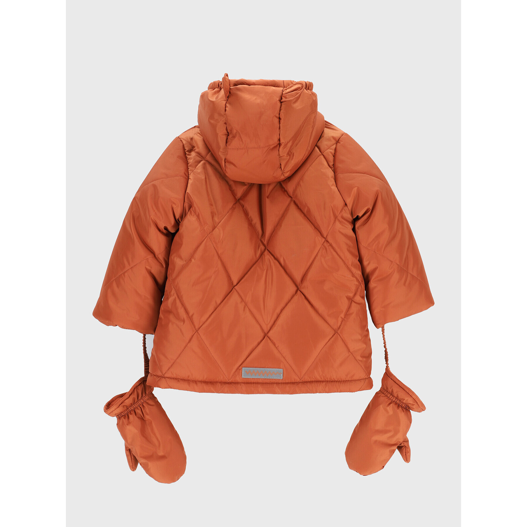 Coccodrillo Пухено яке ZC2152104OBN Кафяв Regular Fit - Pepit.bg