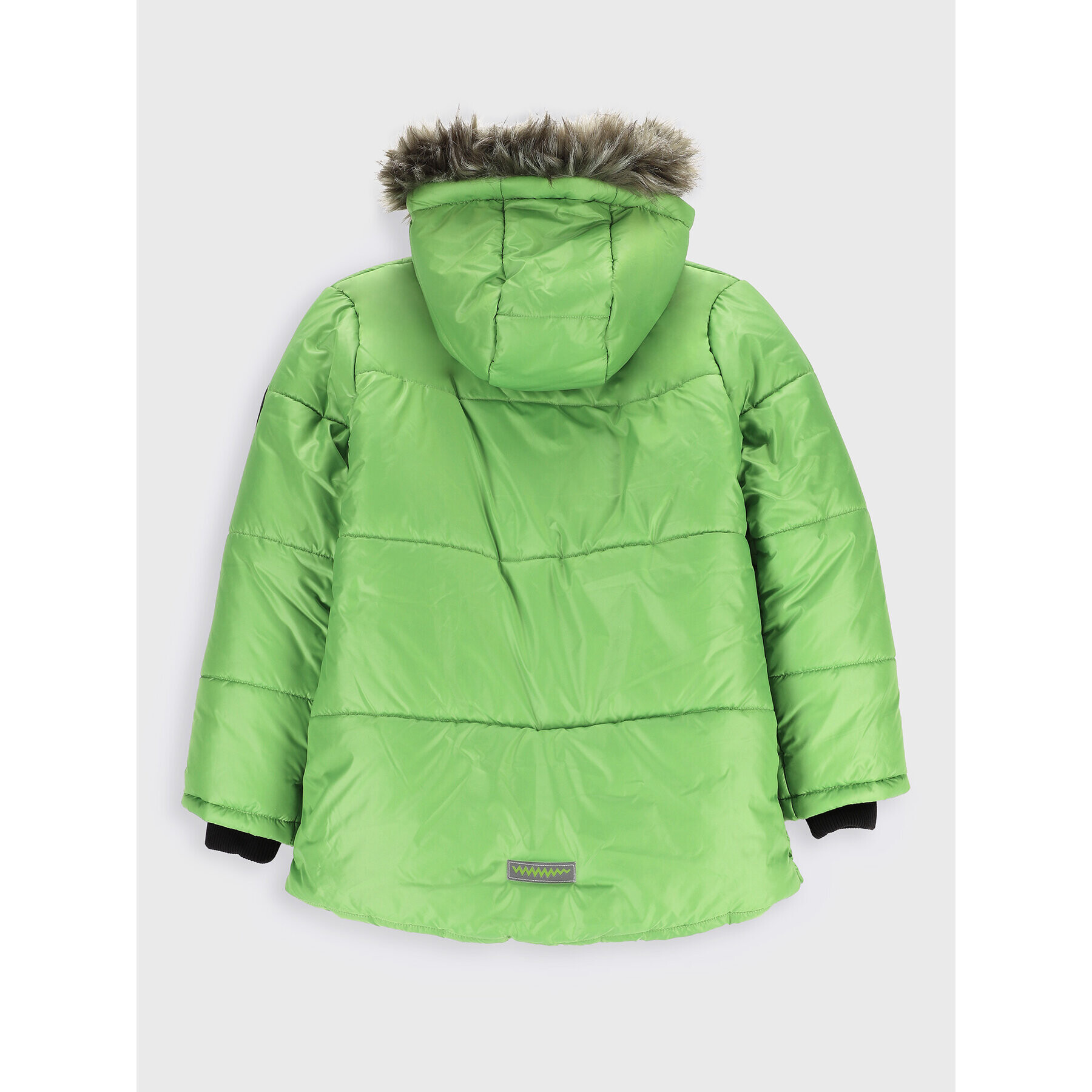 Coccodrillo Пухено яке ZC2152105OBJ Зелен Regular Fit - Pepit.bg