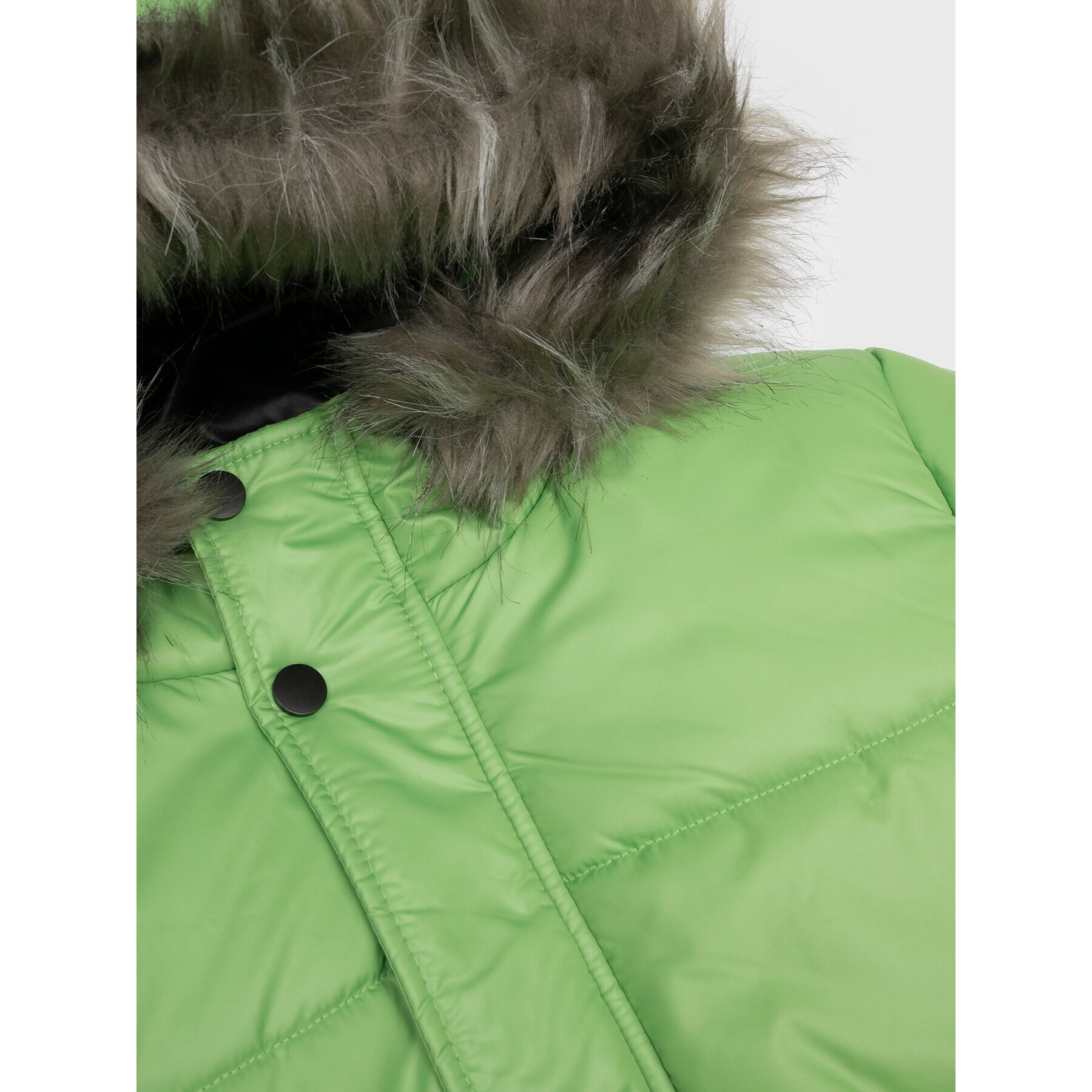 Coccodrillo Пухено яке ZC2152105OBJ Зелен Regular Fit - Pepit.bg