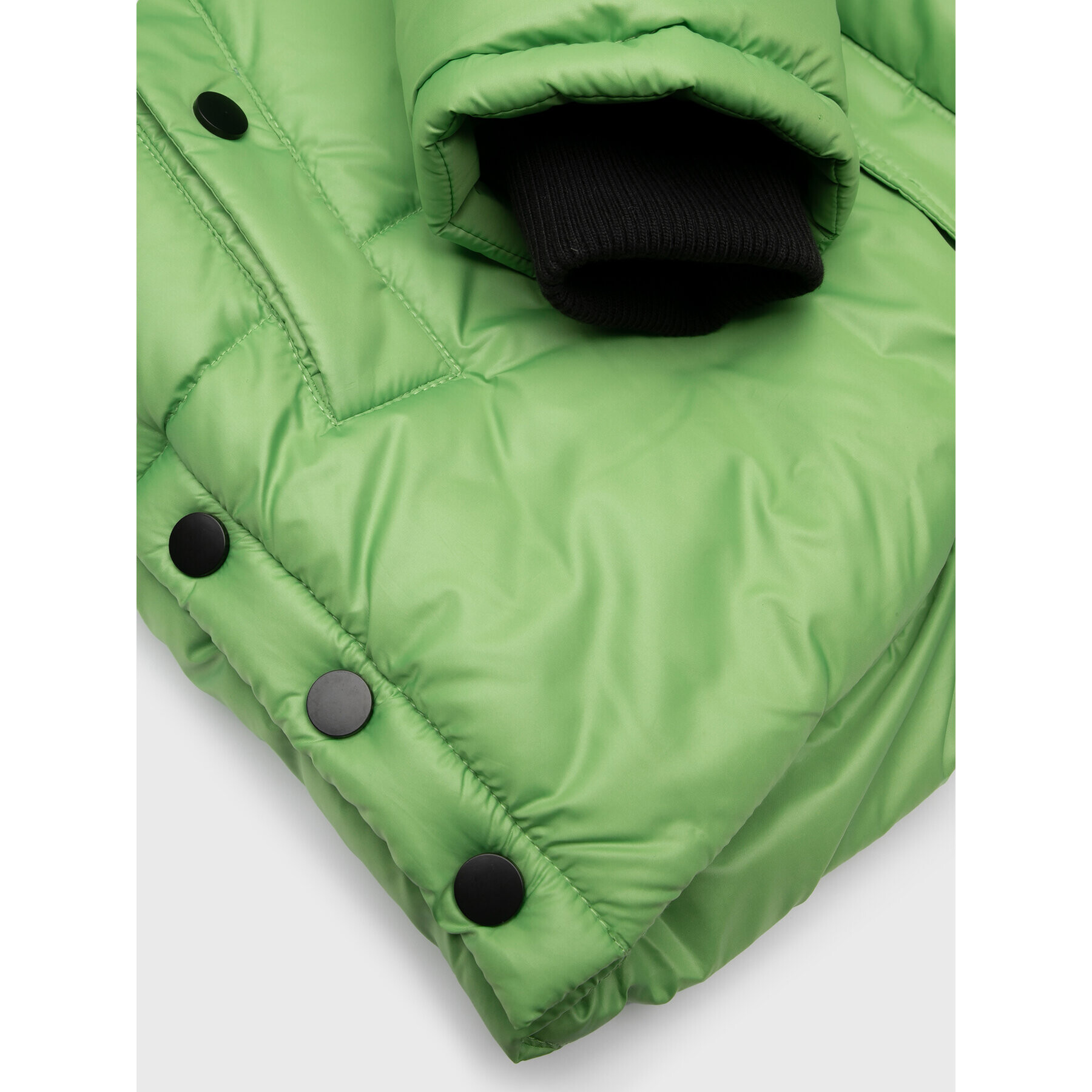 Coccodrillo Пухено яке ZC2152105OBJ Зелен Regular Fit - Pepit.bg