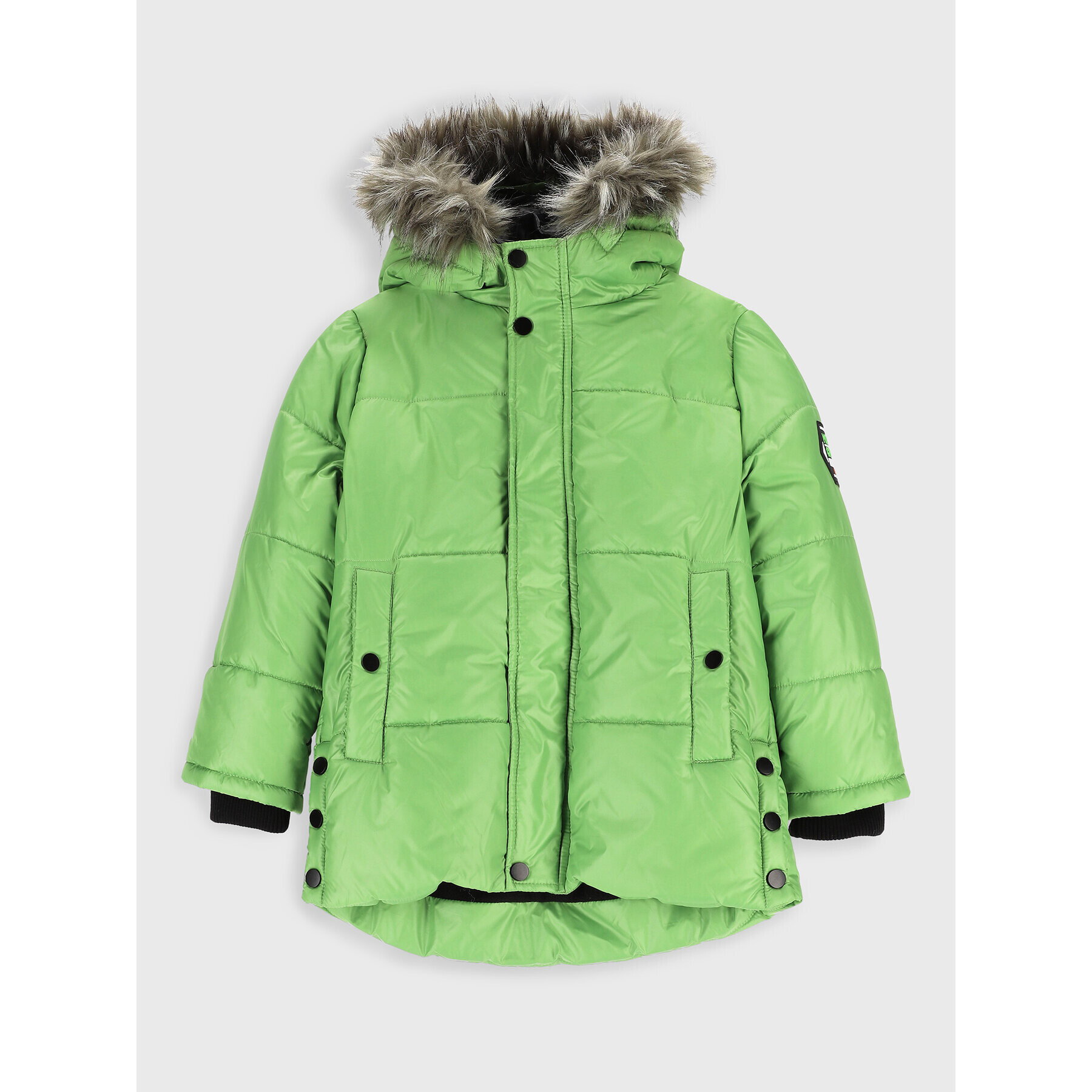 Coccodrillo Пухено яке ZC2152105OBK Зелен Regular Fit - Pepit.bg