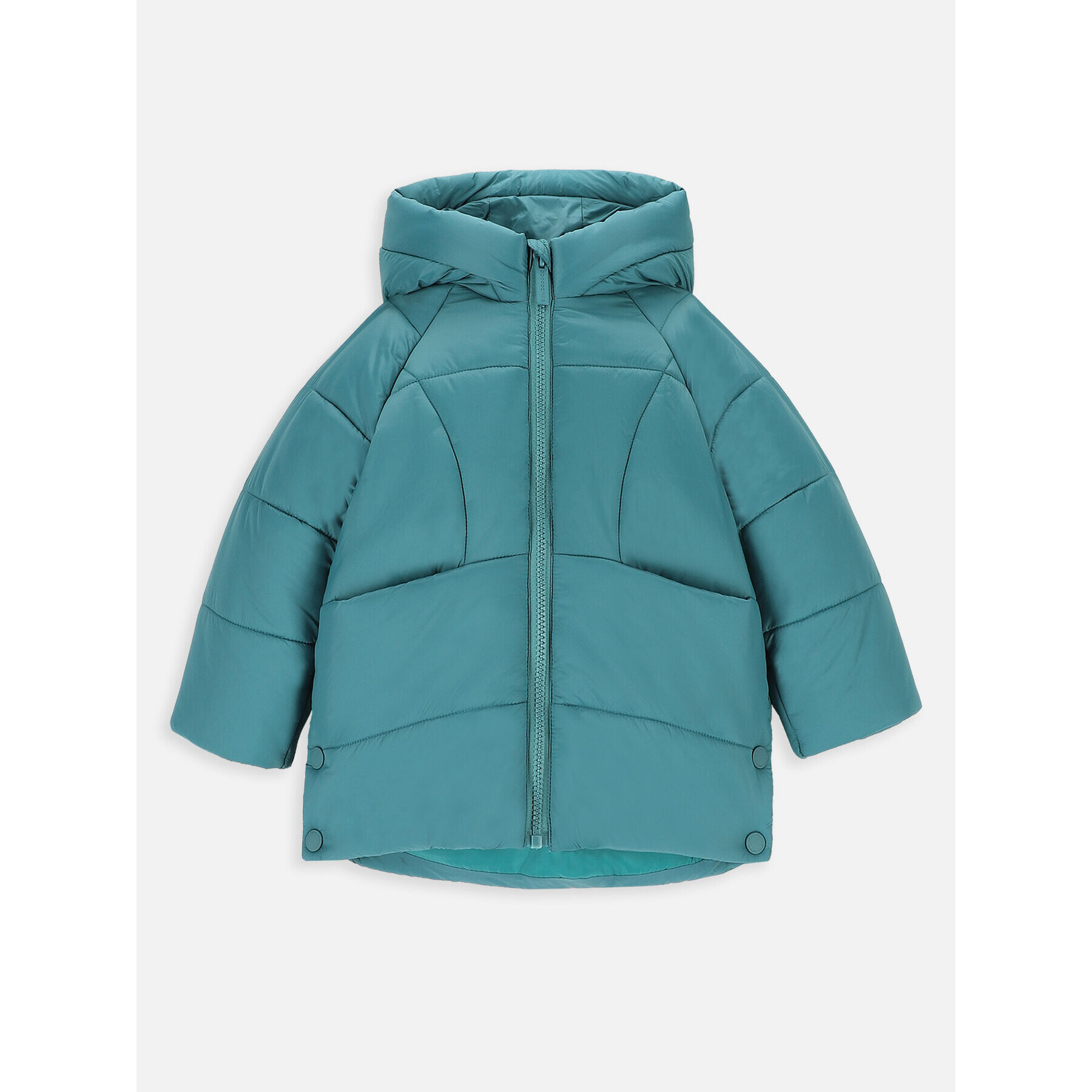 Coccodrillo Пухено яке ZC3152103OGK Зелен Regular Fit - Pepit.bg