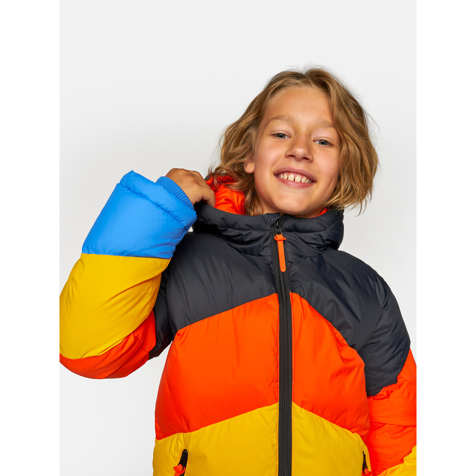 Coccodrillo Пухено яке ZC3152108OBK Цветен Regular Fit - Pepit.bg