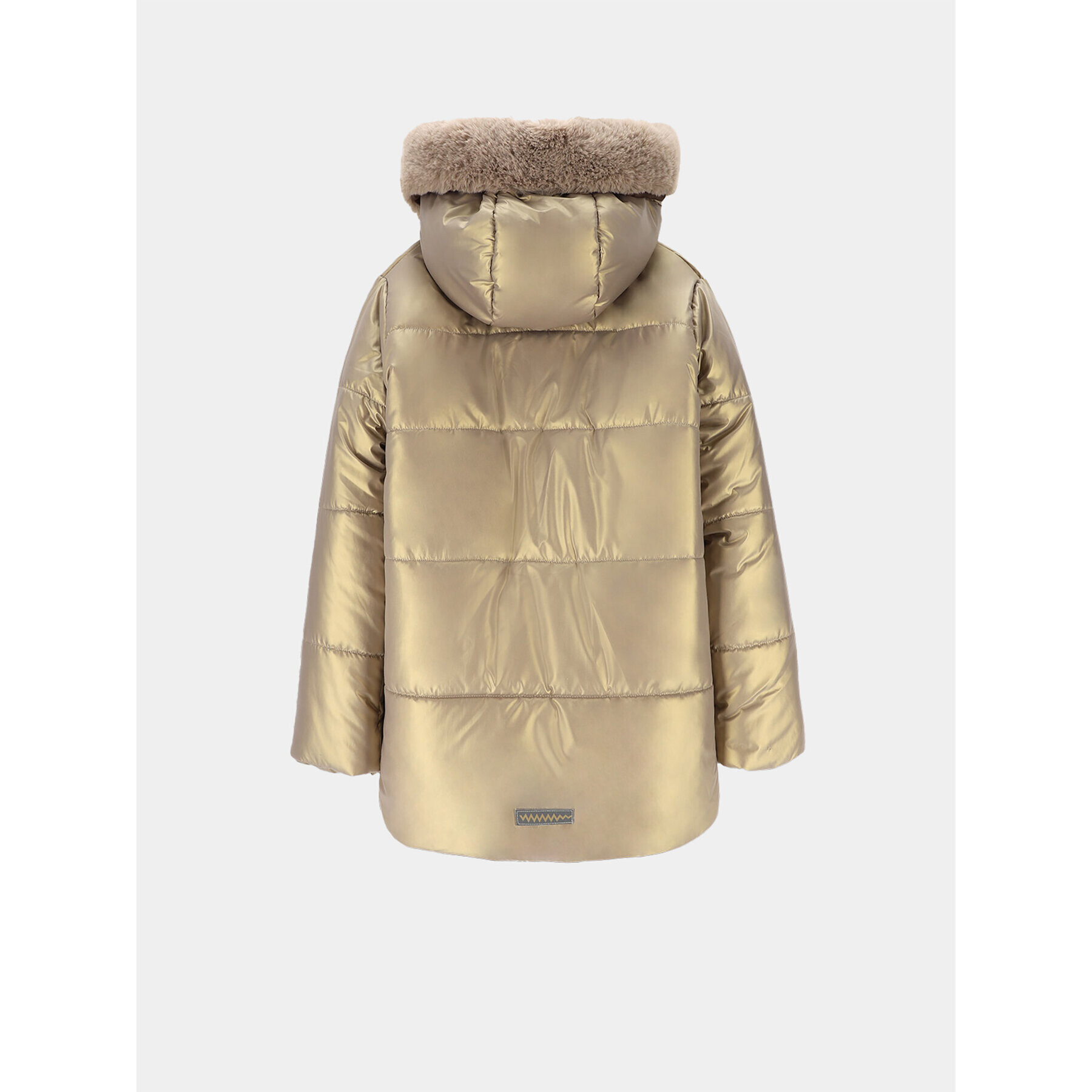 Coccodrillo Пухено яке ZC3152111OGK Златист Regular Fit - Pepit.bg