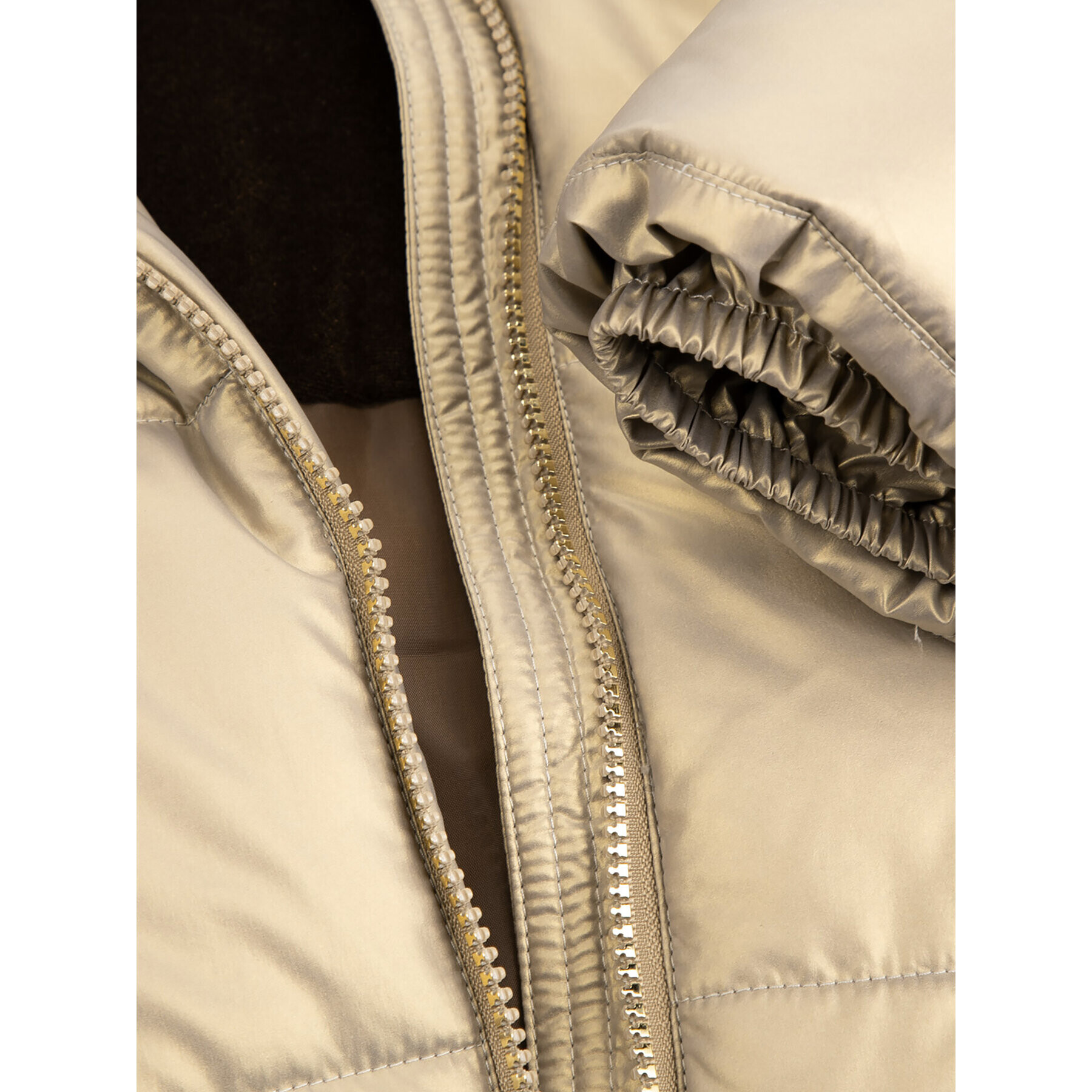 Coccodrillo Пухено яке ZC3152111OGK Златист Regular Fit - Pepit.bg