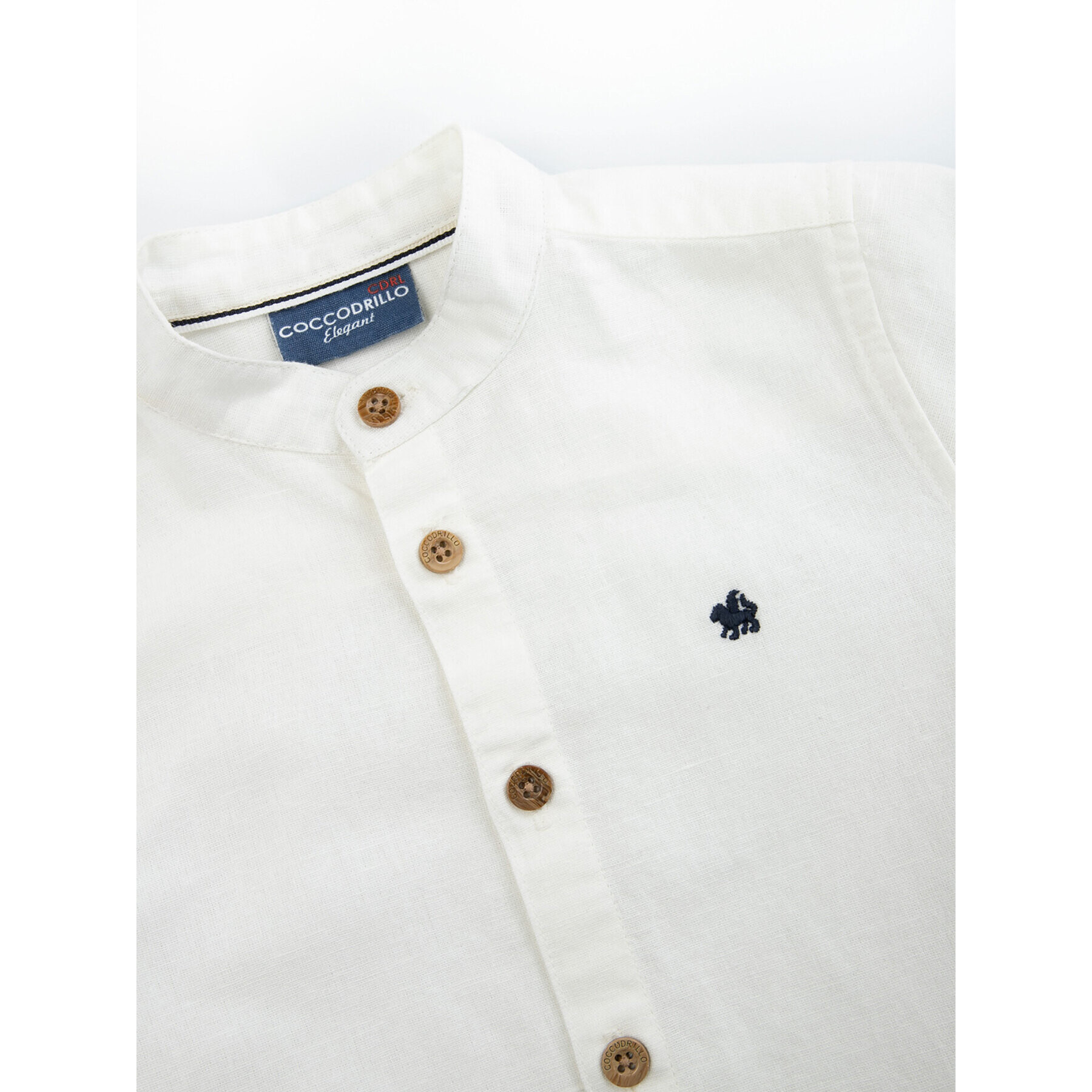 Coccodrillo Риза WC3136203EJB Бял Regular Fit - Pepit.bg