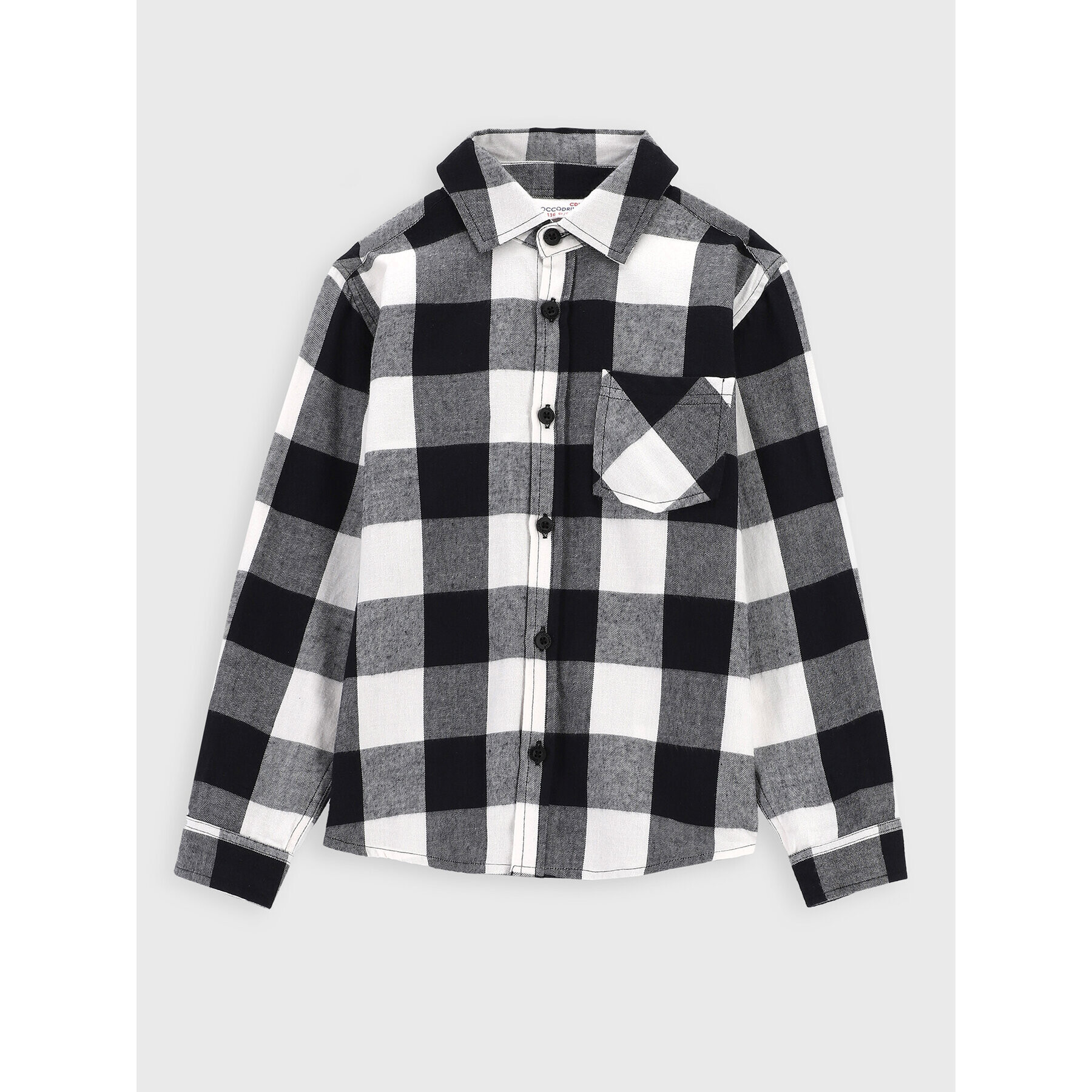 Coccodrillo Риза ZC2136101BAB Черен Regular Fit - Pepit.bg