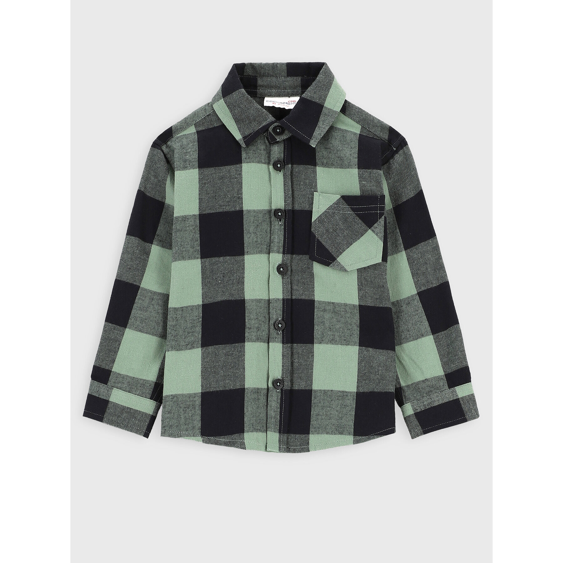 Coccodrillo Риза ZC2136101BAB Зелен Regular Fit - Pepit.bg