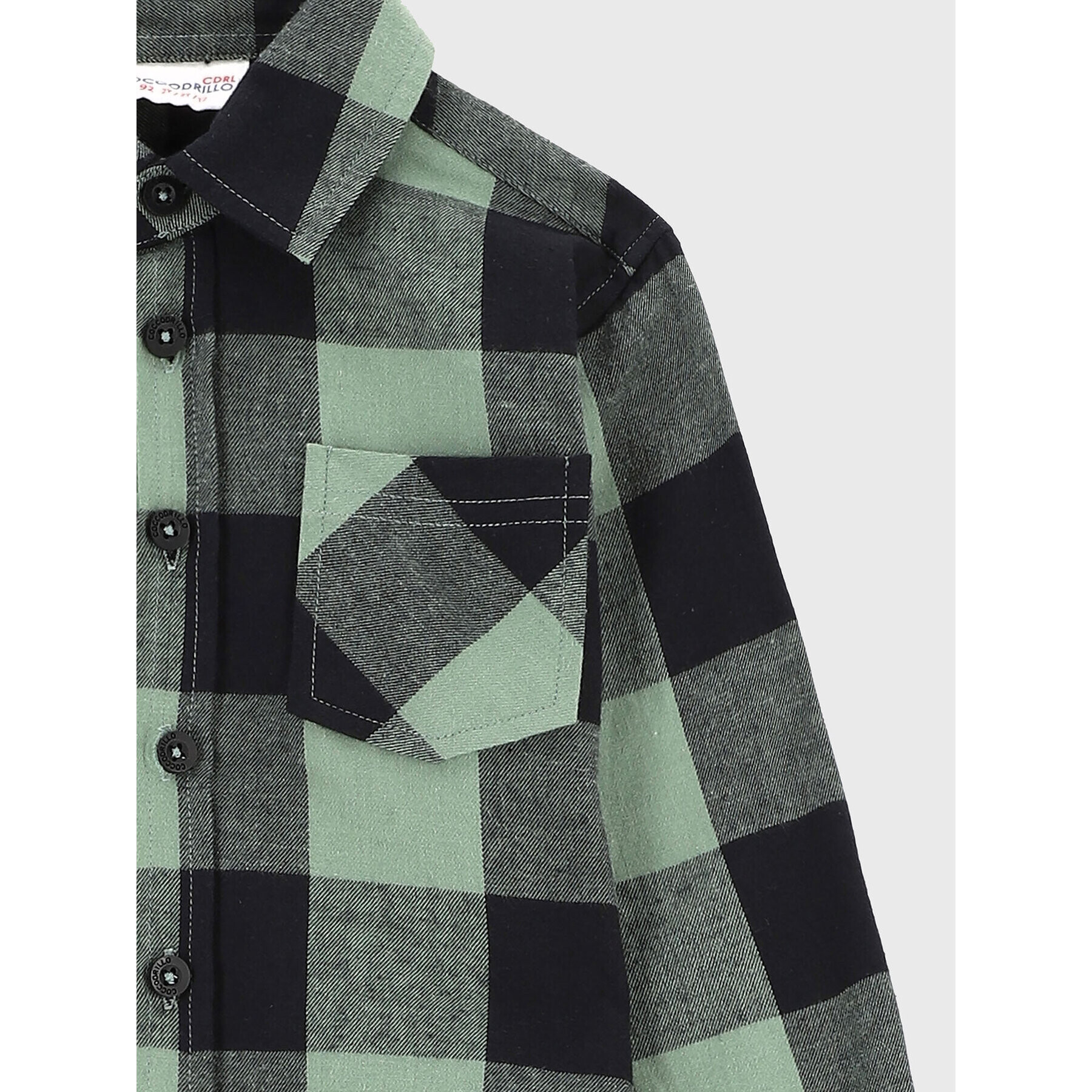 Coccodrillo Риза ZC2136101BAB Зелен Regular Fit - Pepit.bg