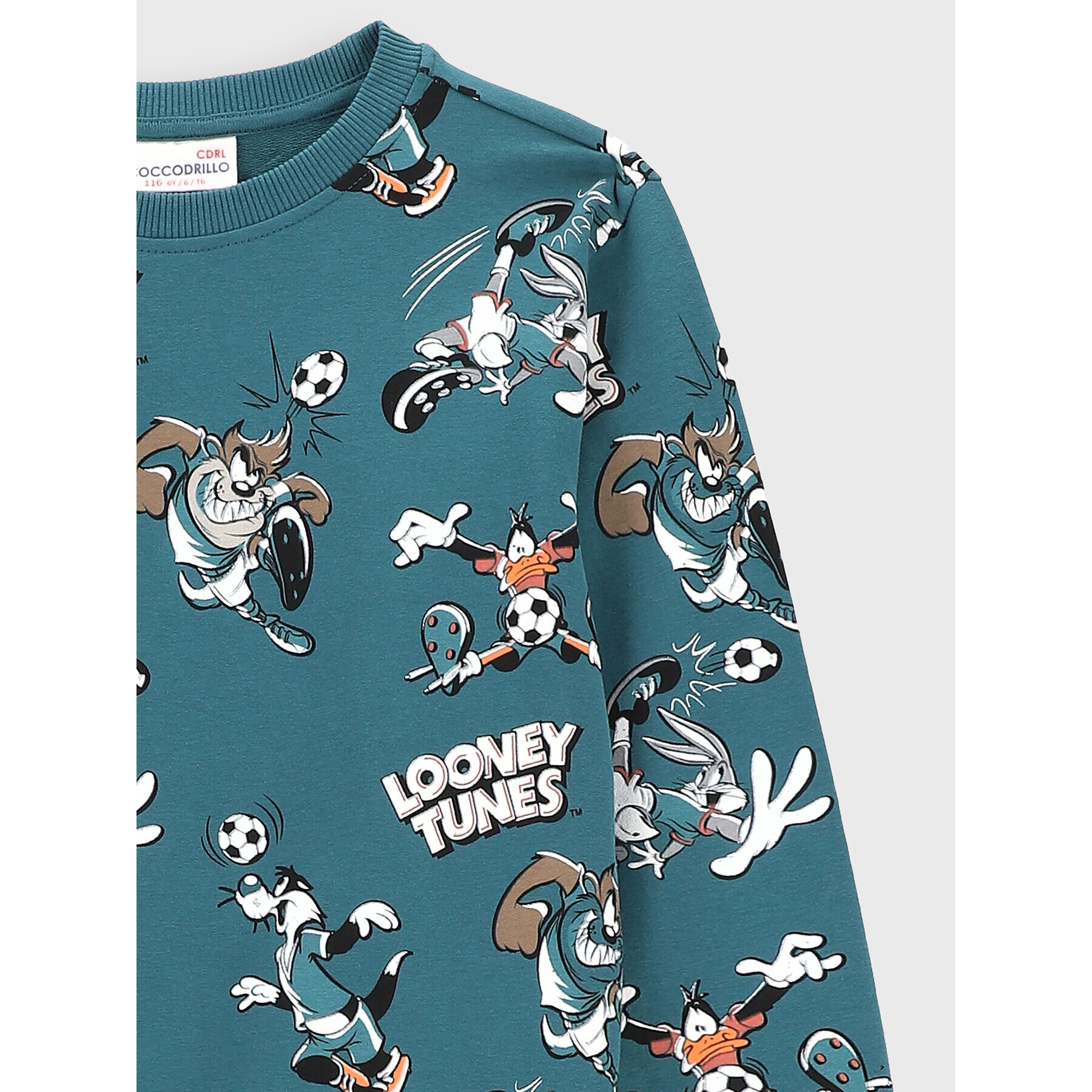 Coccodrillo Суитшърт LOONEY TUNES ZC2132102LIB Син Regular Fit - Pepit.bg