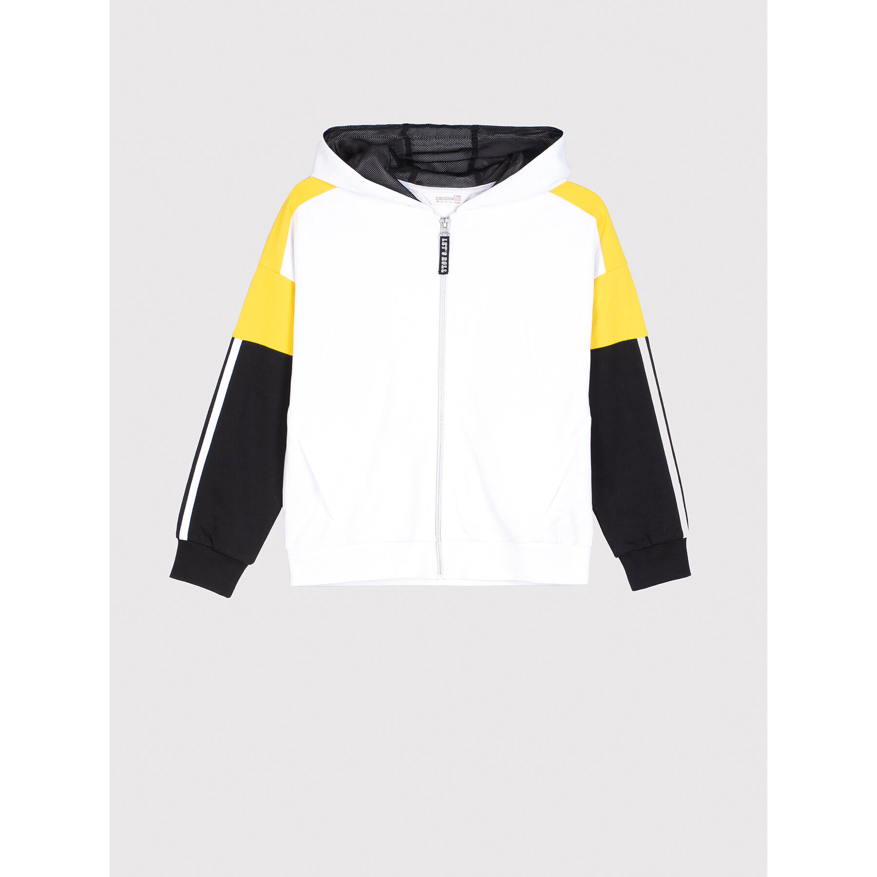 Coccodrillo Суитшърт WC2132401LET Бял Regular Fit - Pepit.bg