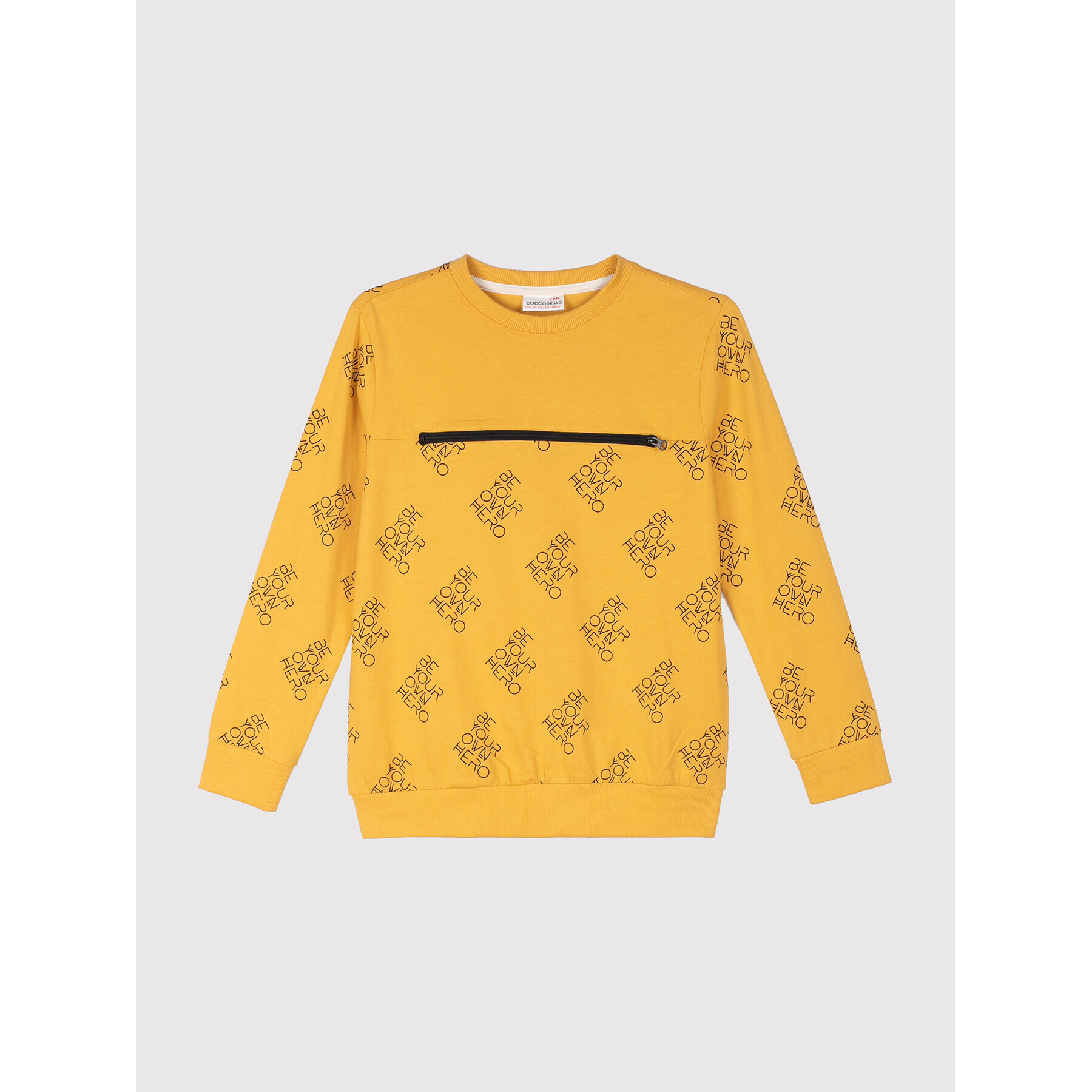 Coccodrillo Суитшърт WC2143103HER Жълт Regular Fit - Pepit.bg