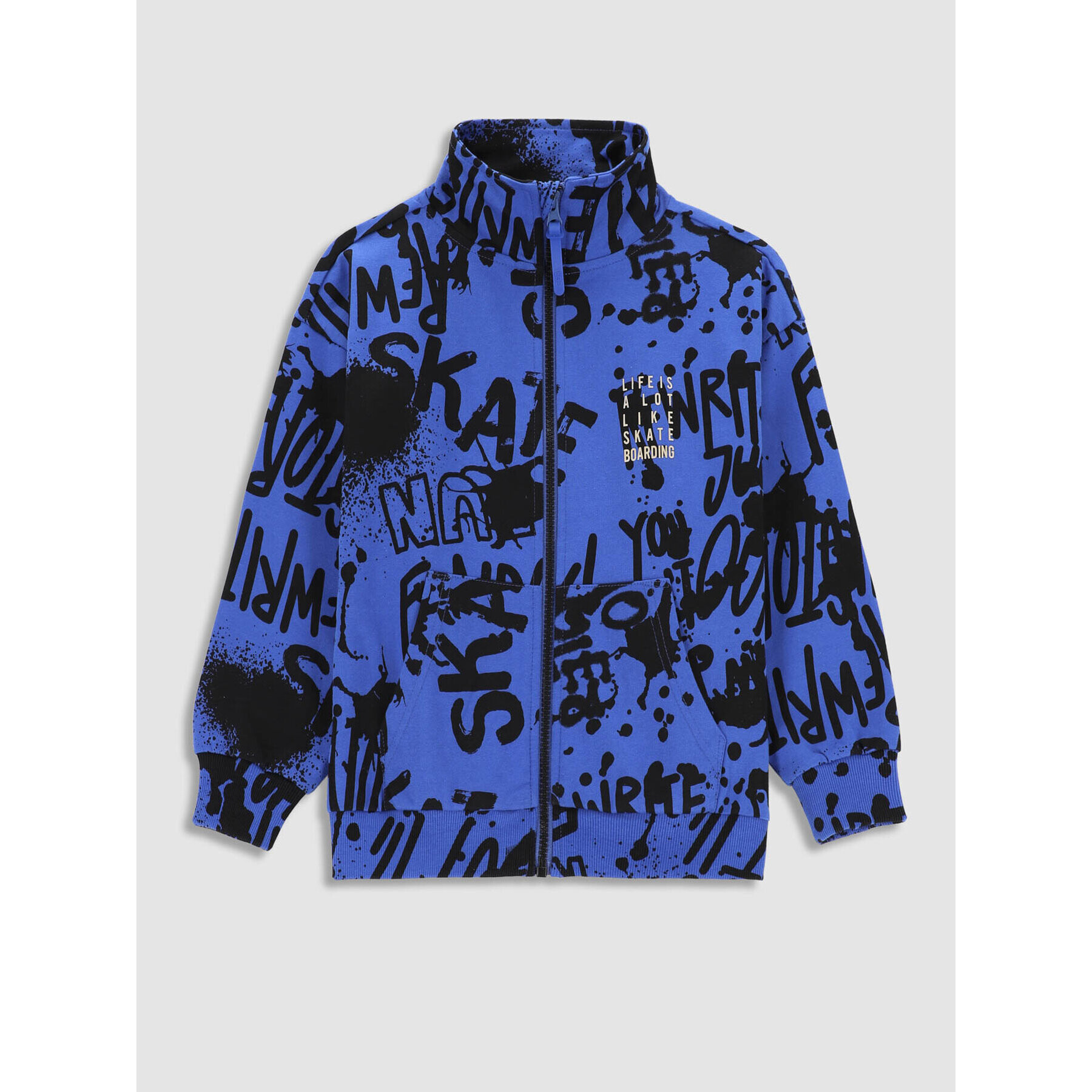 Coccodrillo Суитшърт WC3132201SKJ Тъмносин Regular Fit - Pepit.bg