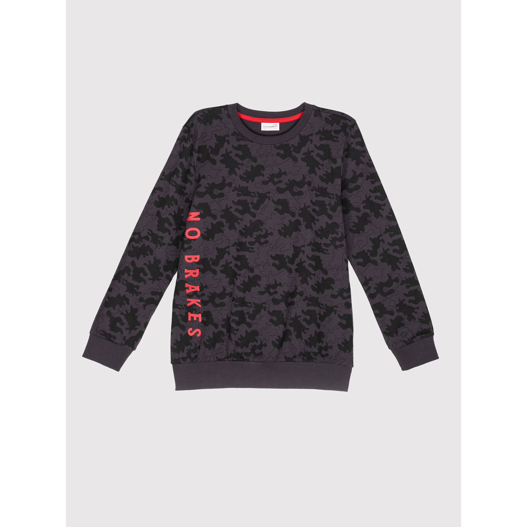 Coccodrillo Суитшърт ZC1132101FRE Сив Regular Fit - Pepit.bg
