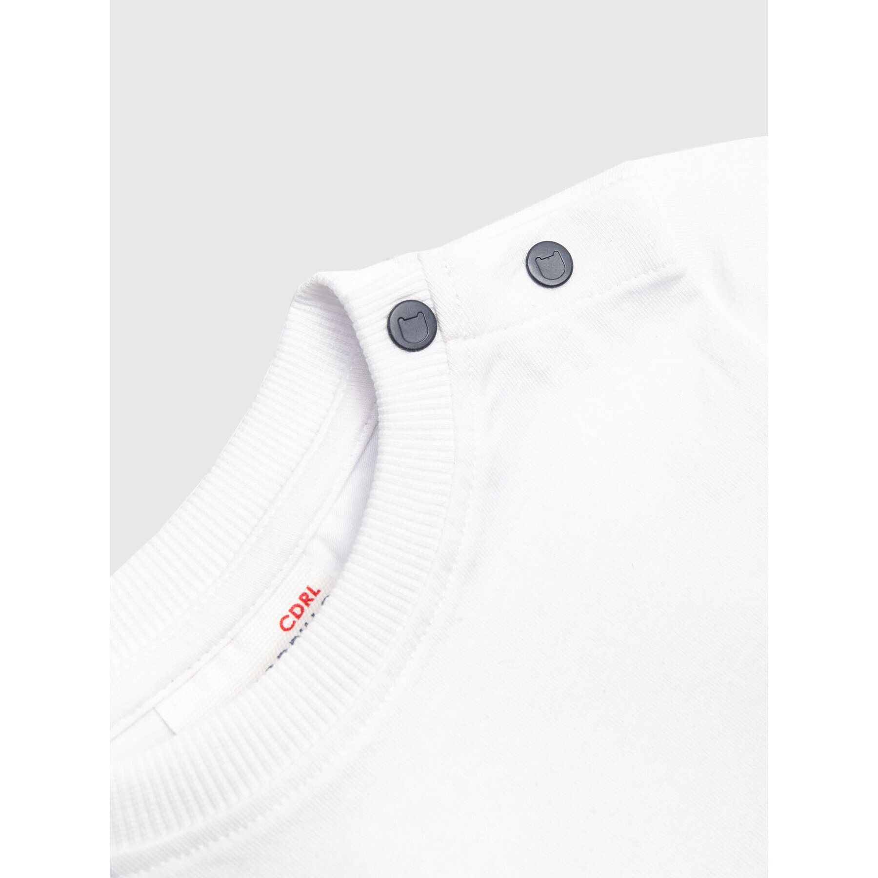 Coccodrillo Суитшърт ZC1143103SNO Бял Regular Fit - Pepit.bg