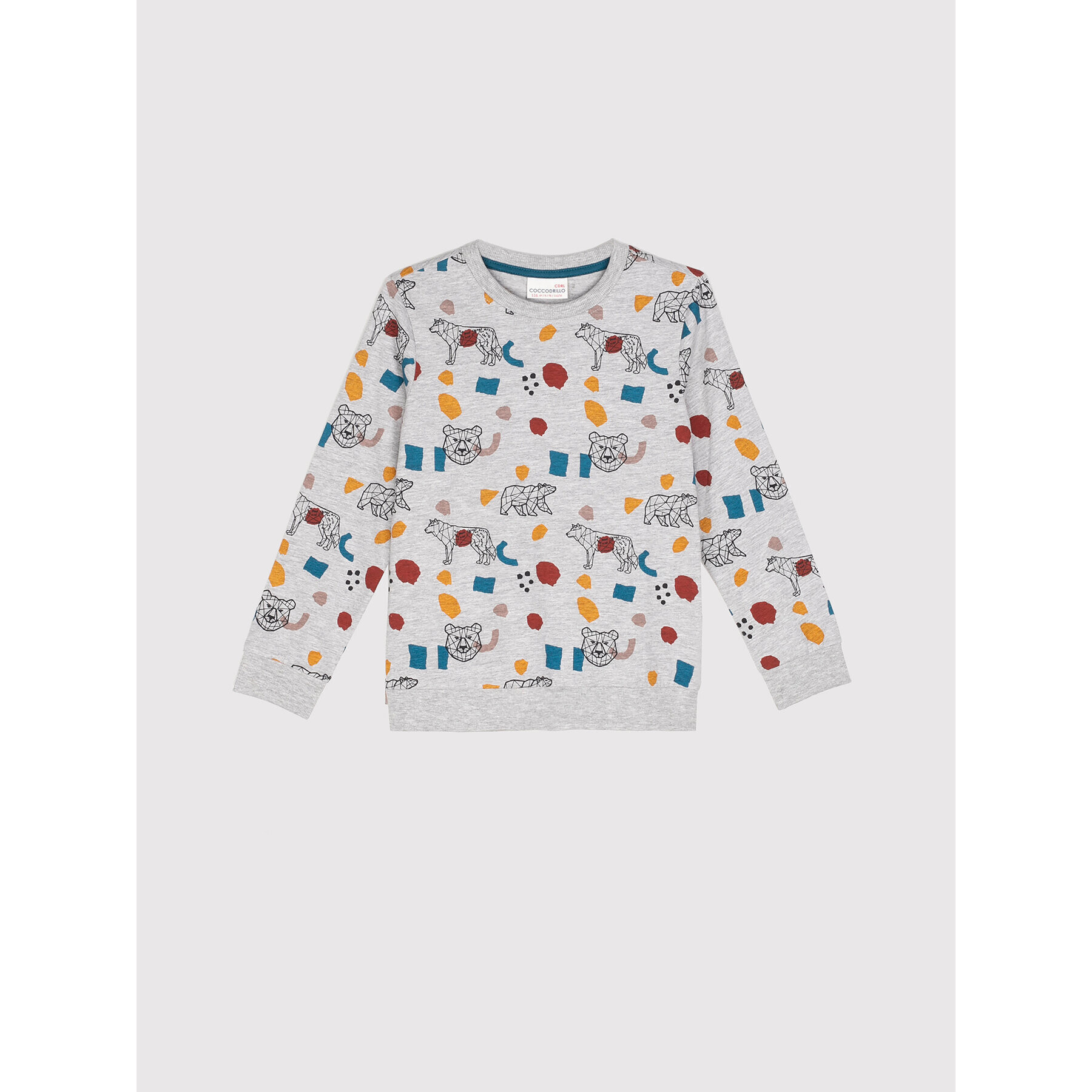 Coccodrillo Суитшърт ZC1143104EXP Сив Regular Fit - Pepit.bg