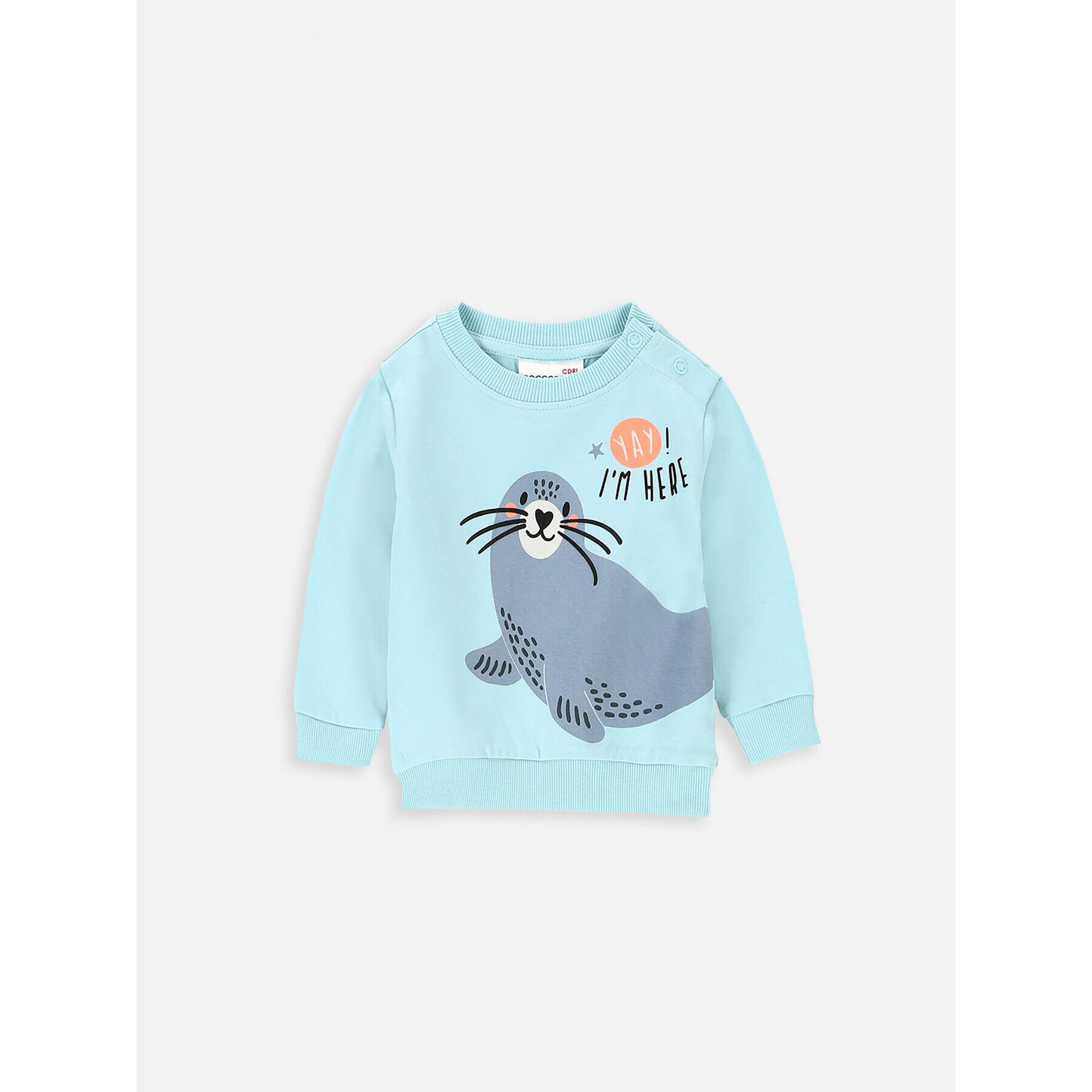 Coccodrillo Суитшърт ZC2143103ARN Син Regular Fit - Pepit.bg