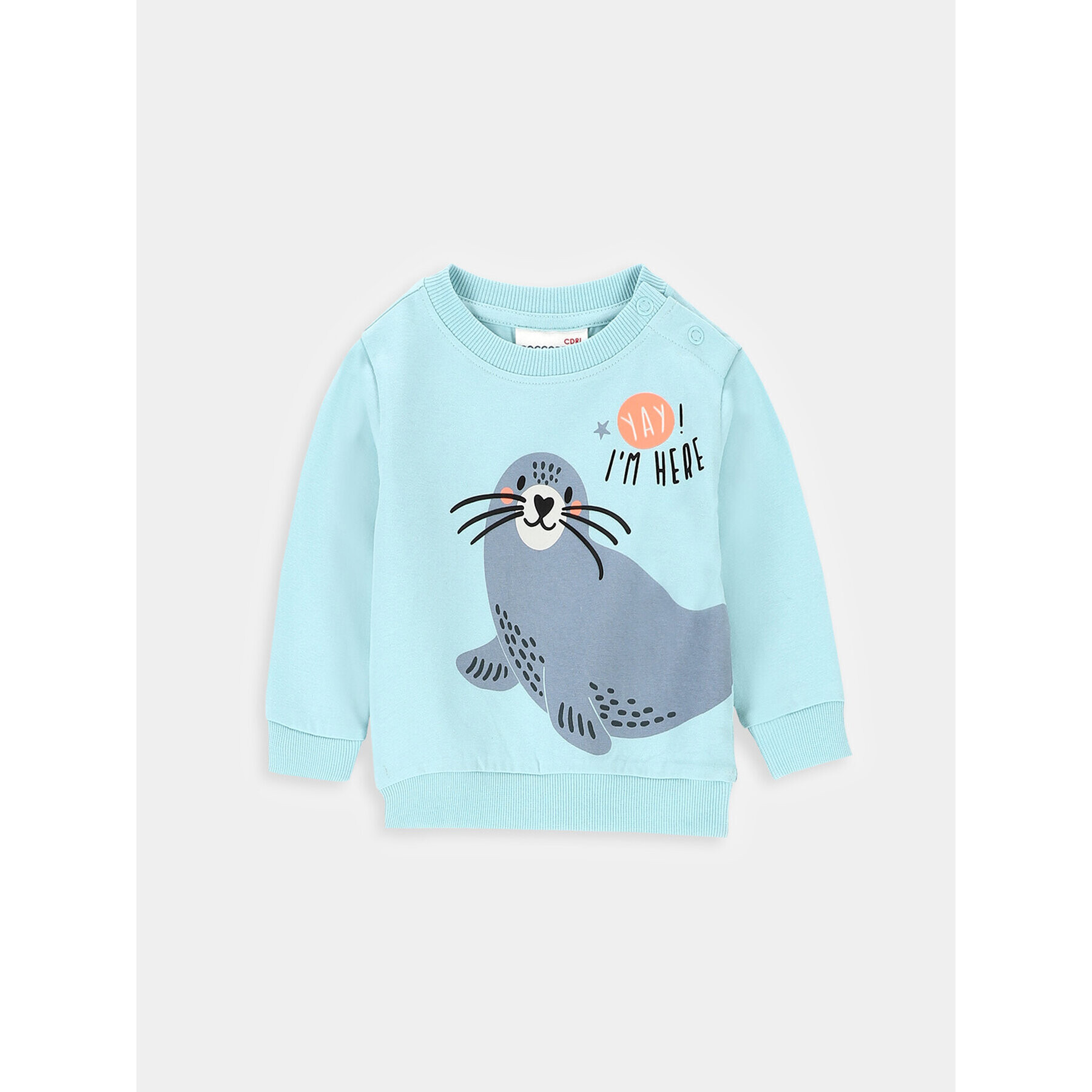 Coccodrillo Суитшърт ZC2143103ARN Син Regular Fit - Pepit.bg