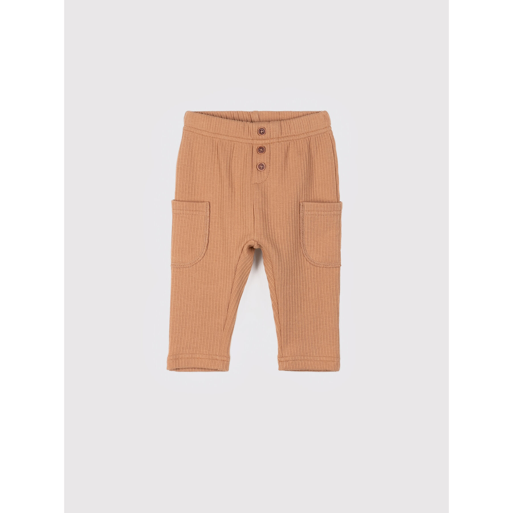 Coccodrillo Текстилни панталони WC2121101BRO Кафяв Regular Fit - Pepit.bg