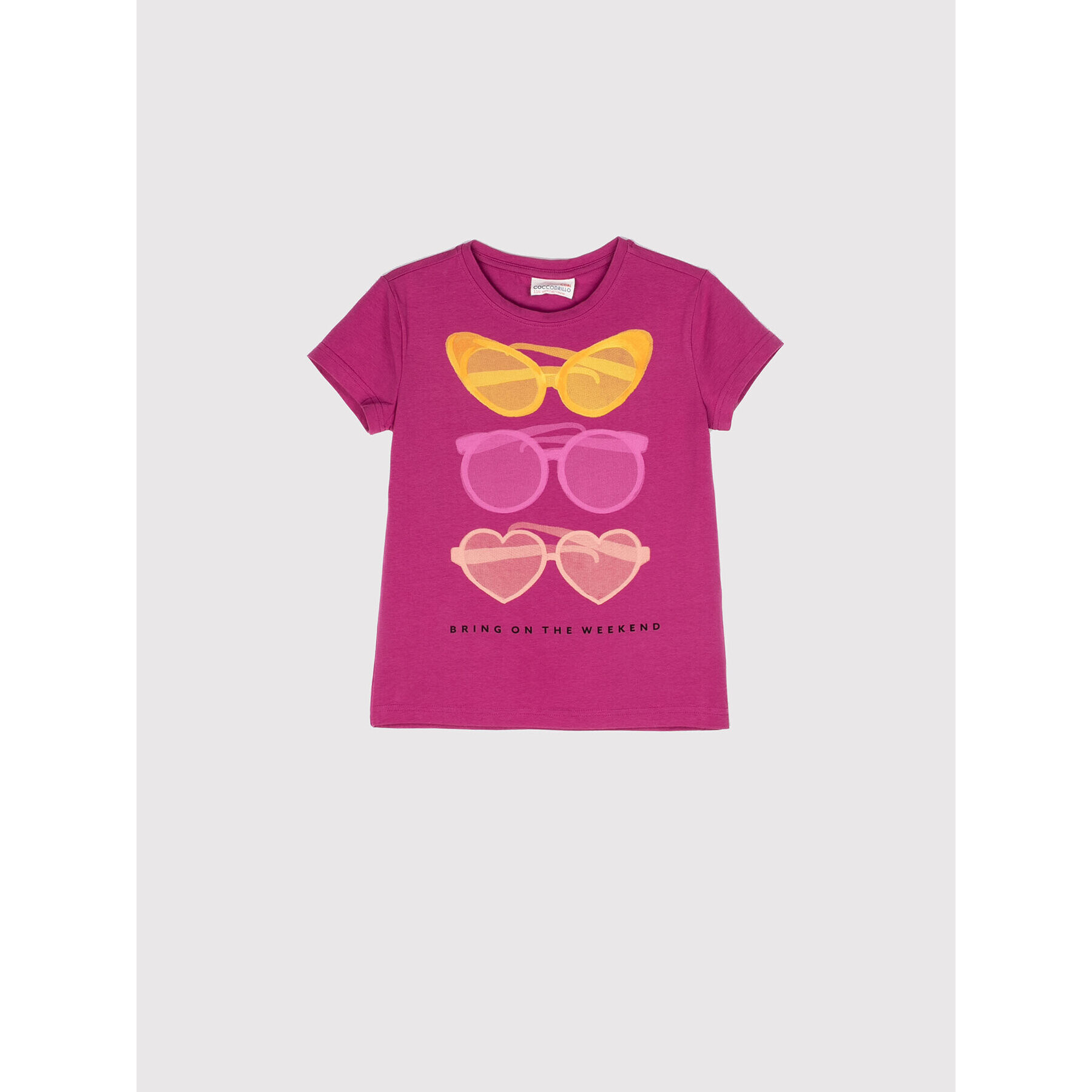 Coccodrillo Тишърт WC2143201OVE Розов Regular Fit - Pepit.bg