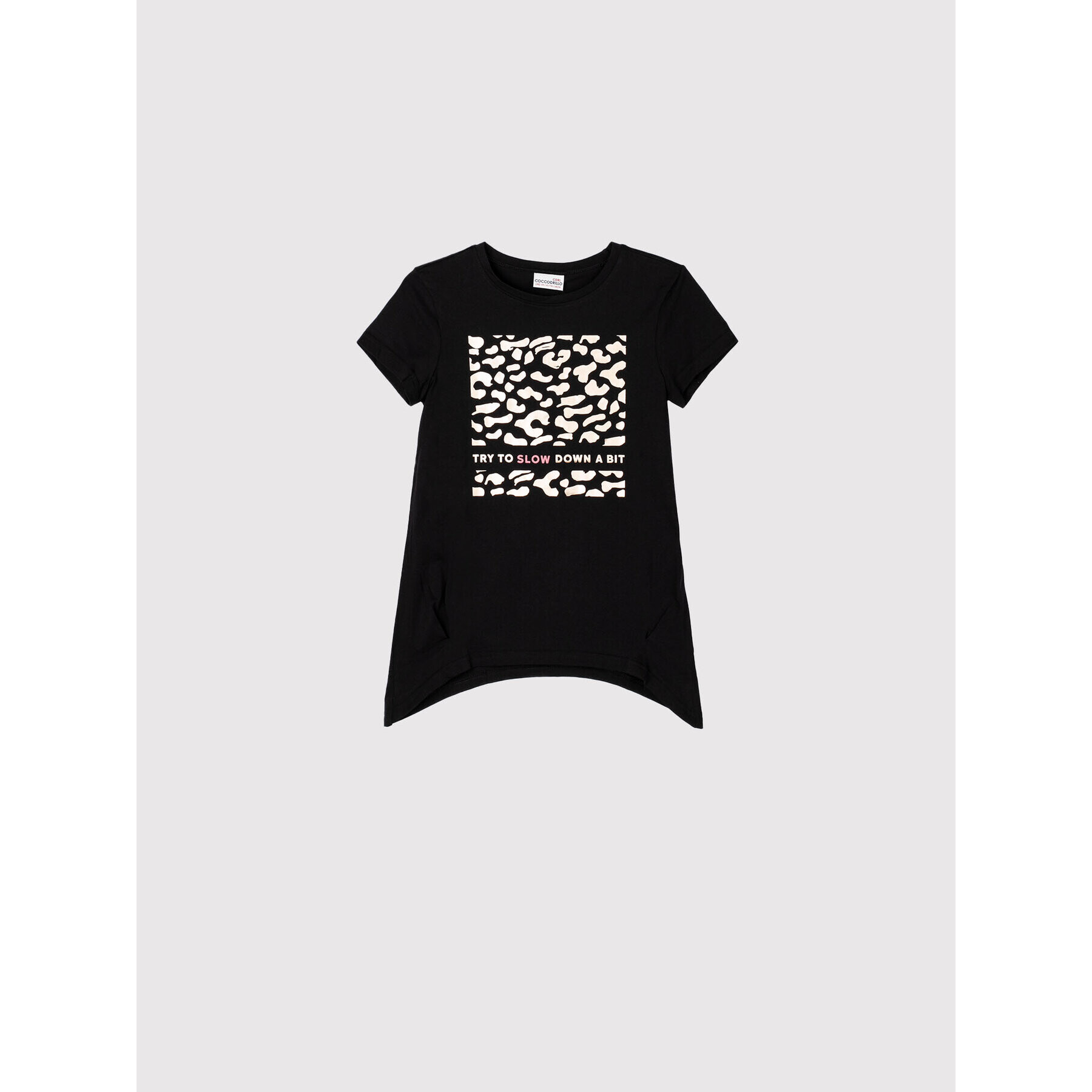 Coccodrillo Тишърт WC2144601CHO Черен Regular Fit - Pepit.bg